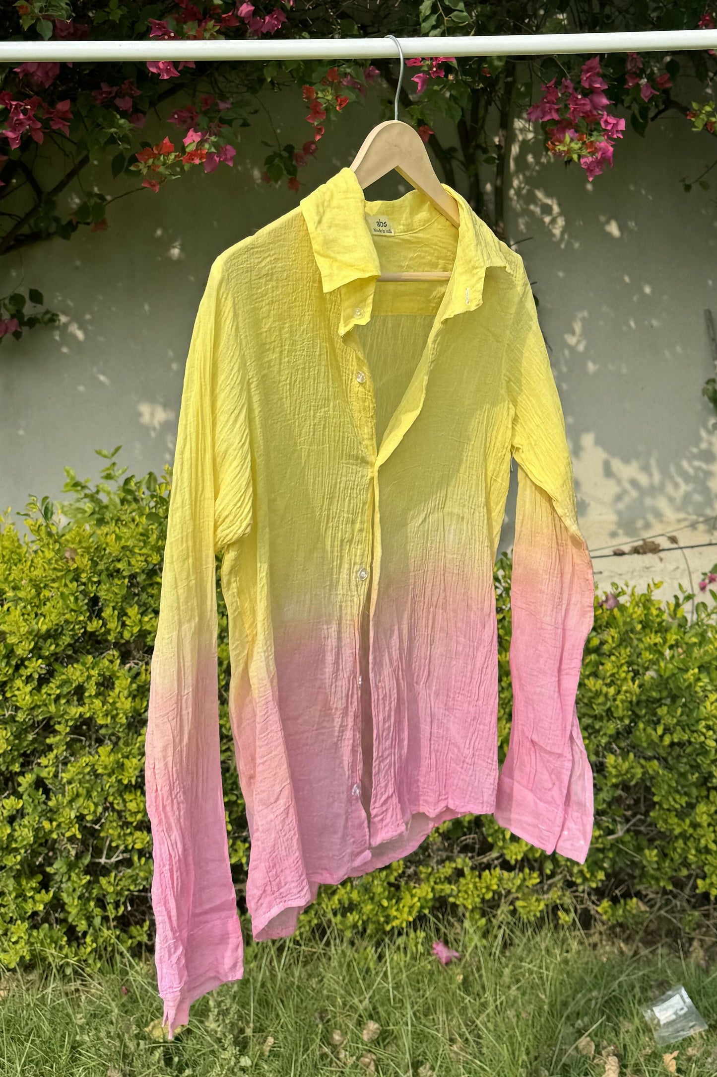 Ombre Two Tone Pastel Shirts