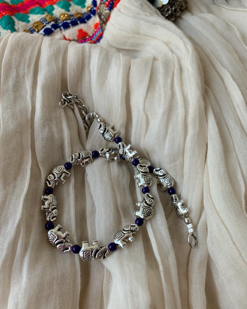 Boho Elephant Anklets
