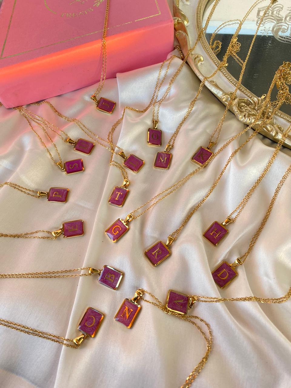 Engrave Delights Barbie Neckchains (A-Z)