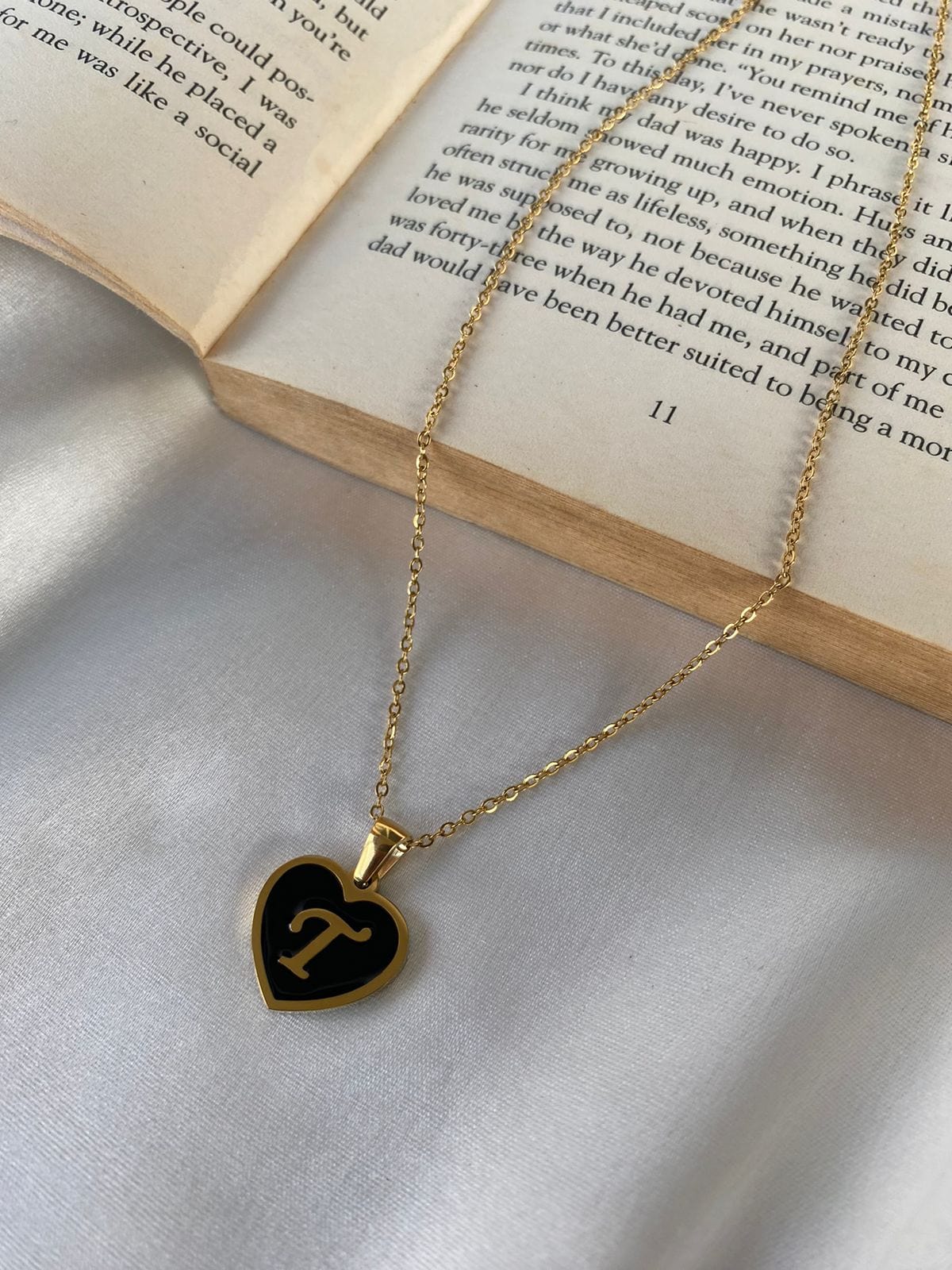 Engrave Delights Heart Neckchains (A-Z)
