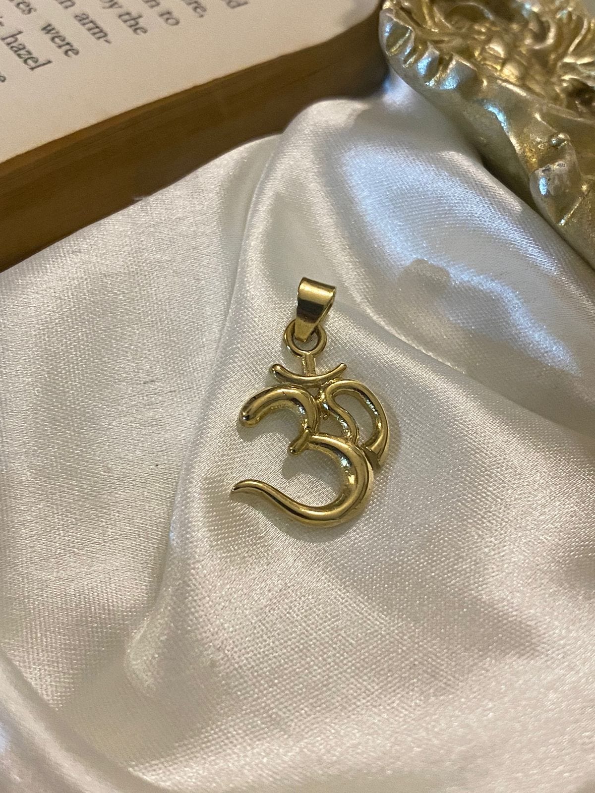 Om Spiritual Brass with Anti Tarnish Pendant