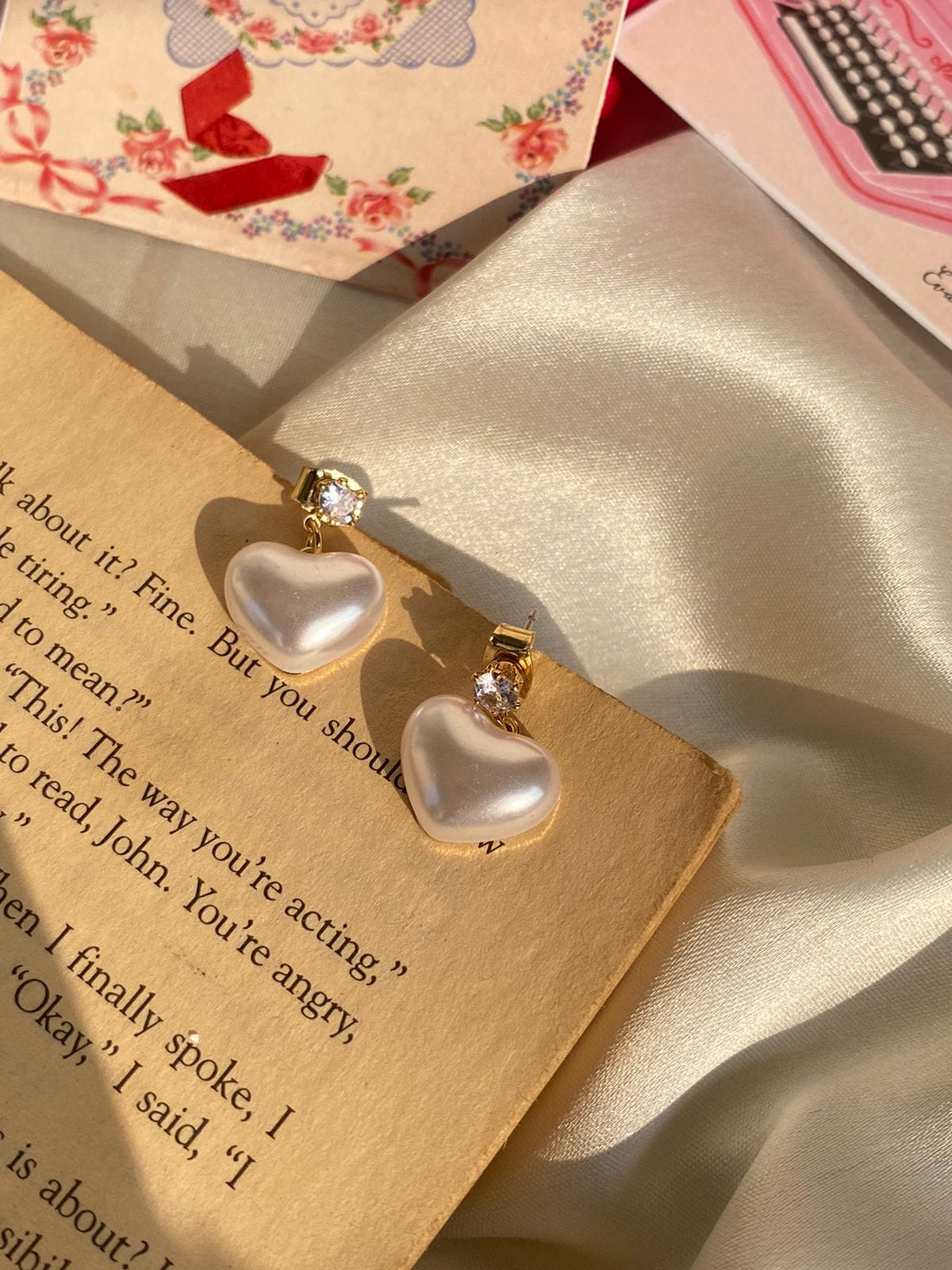 Lustrous Love Earrings