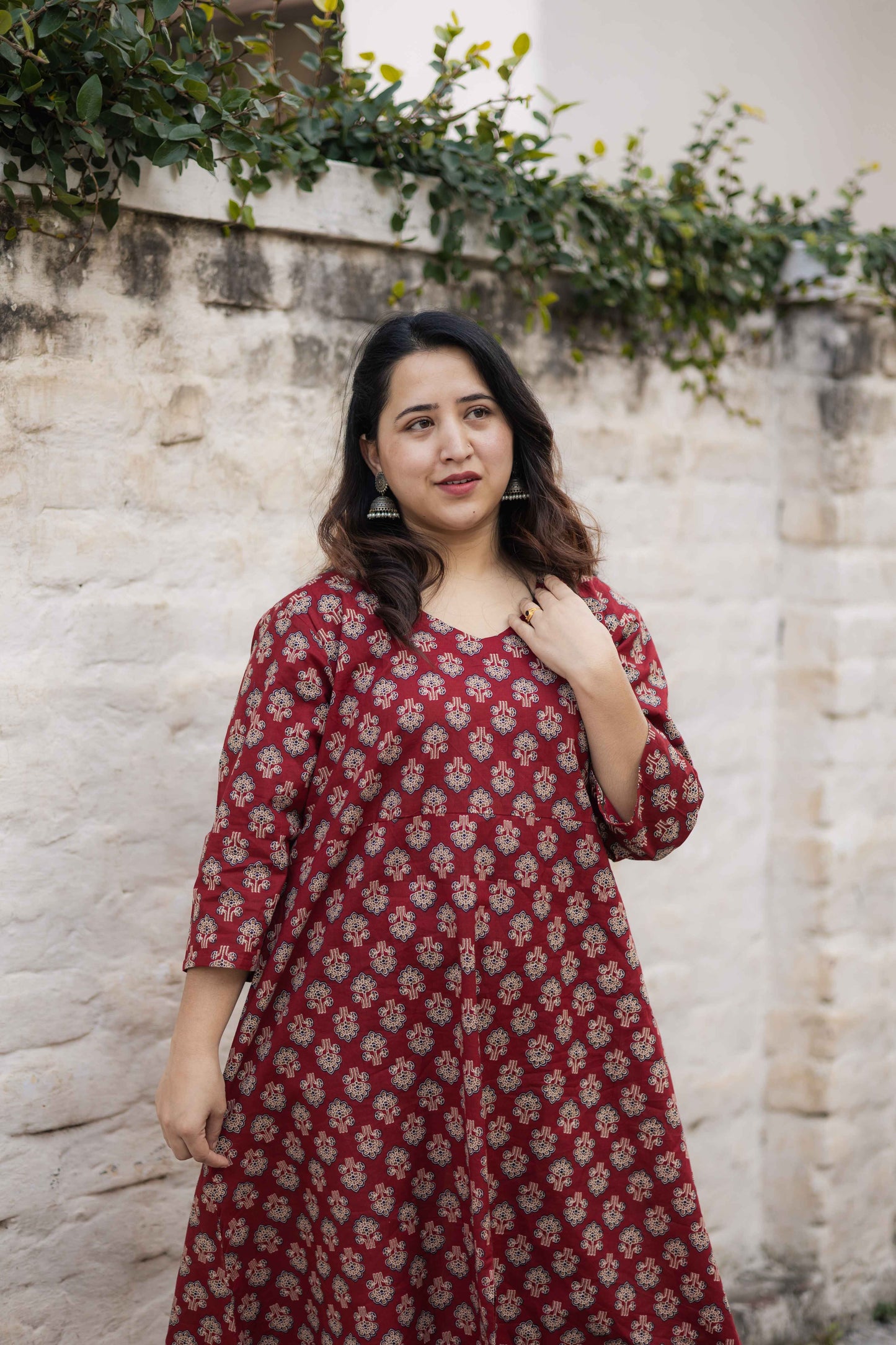 Sahitya A-line Long Kurta Kurta