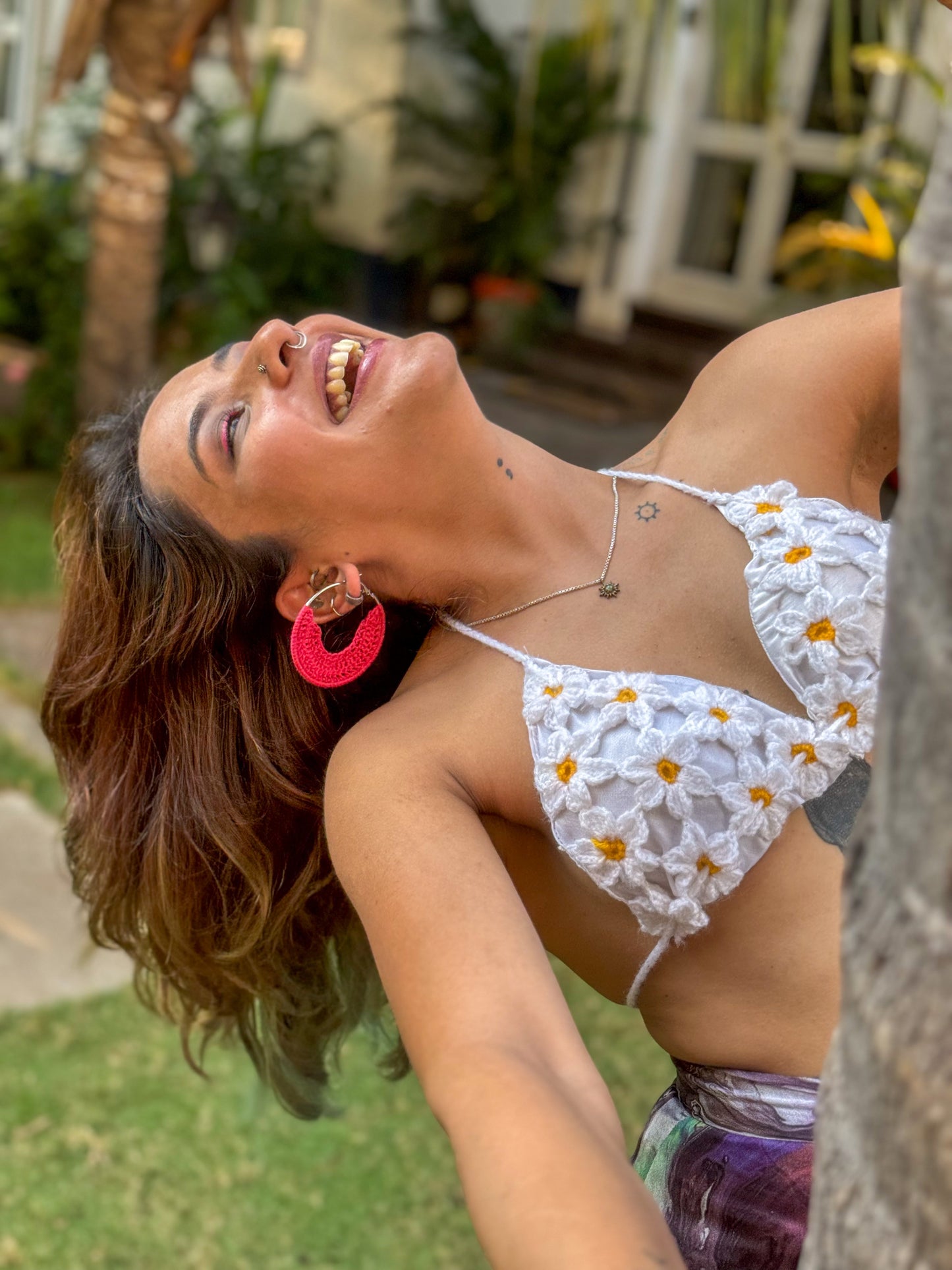 Daisy Crochet Bralette