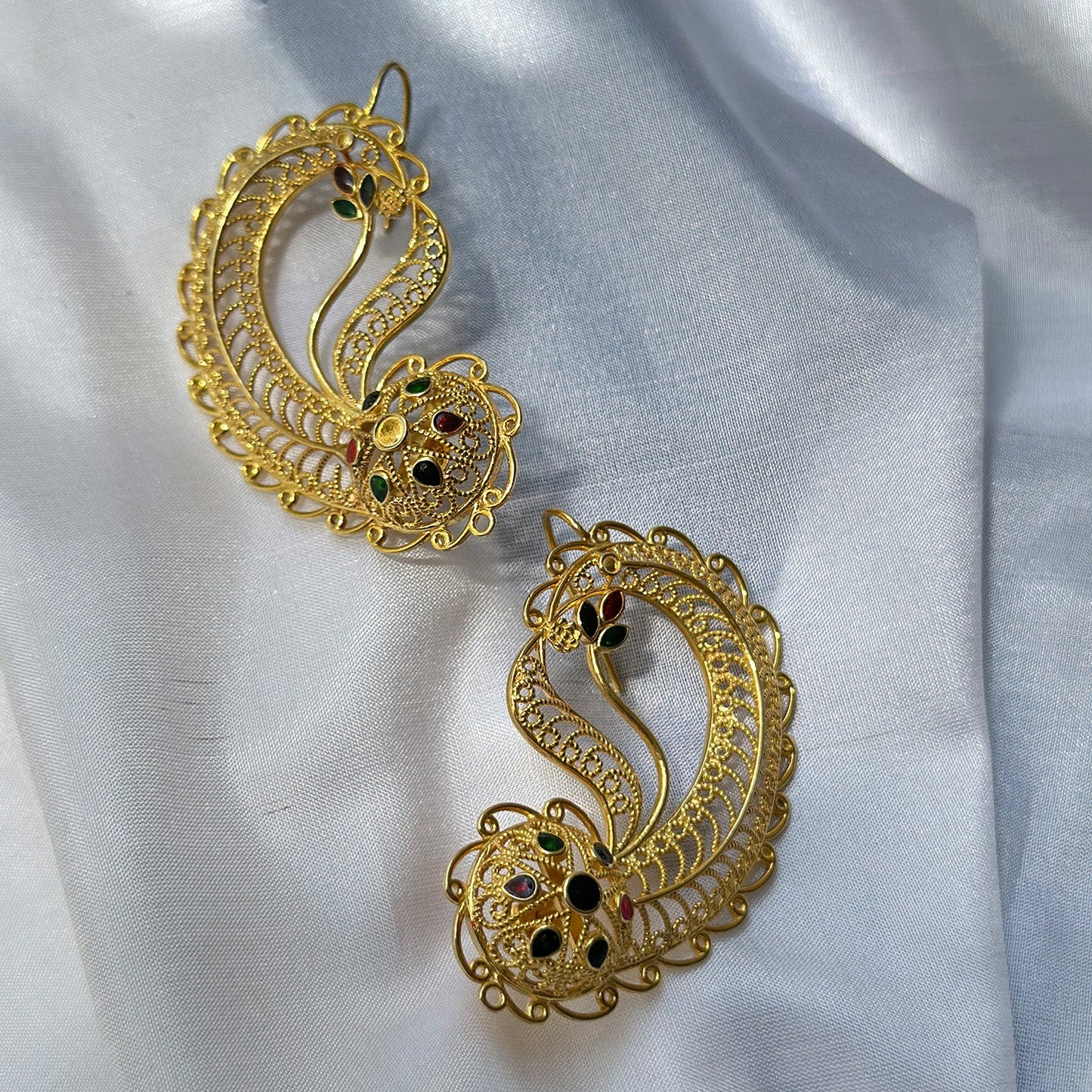 Begum Ethnic Earcuff Pair