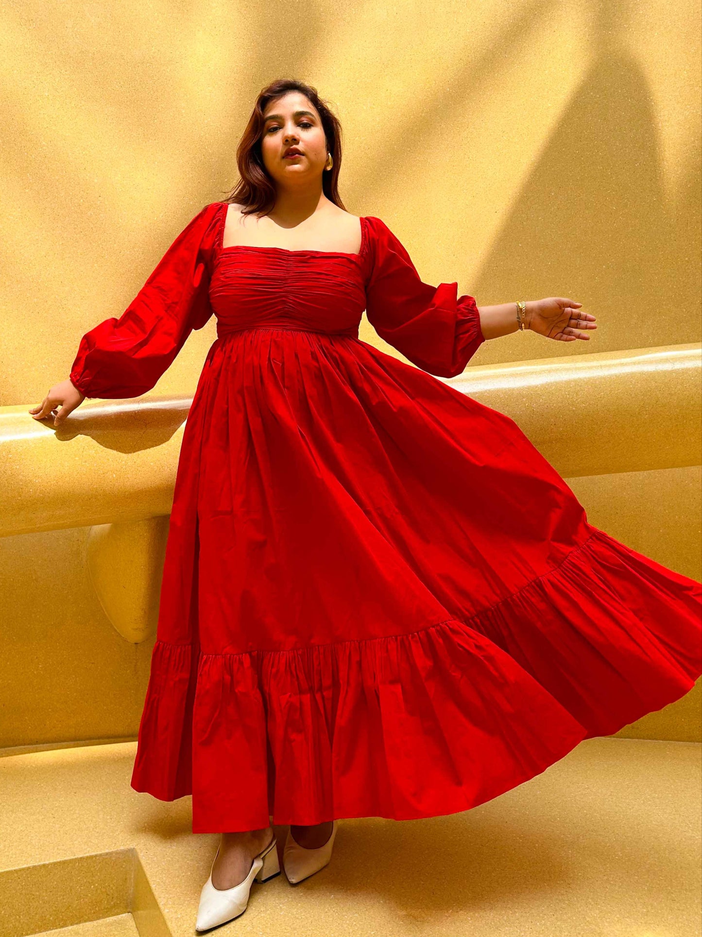 Hibiscus Maxi Dress