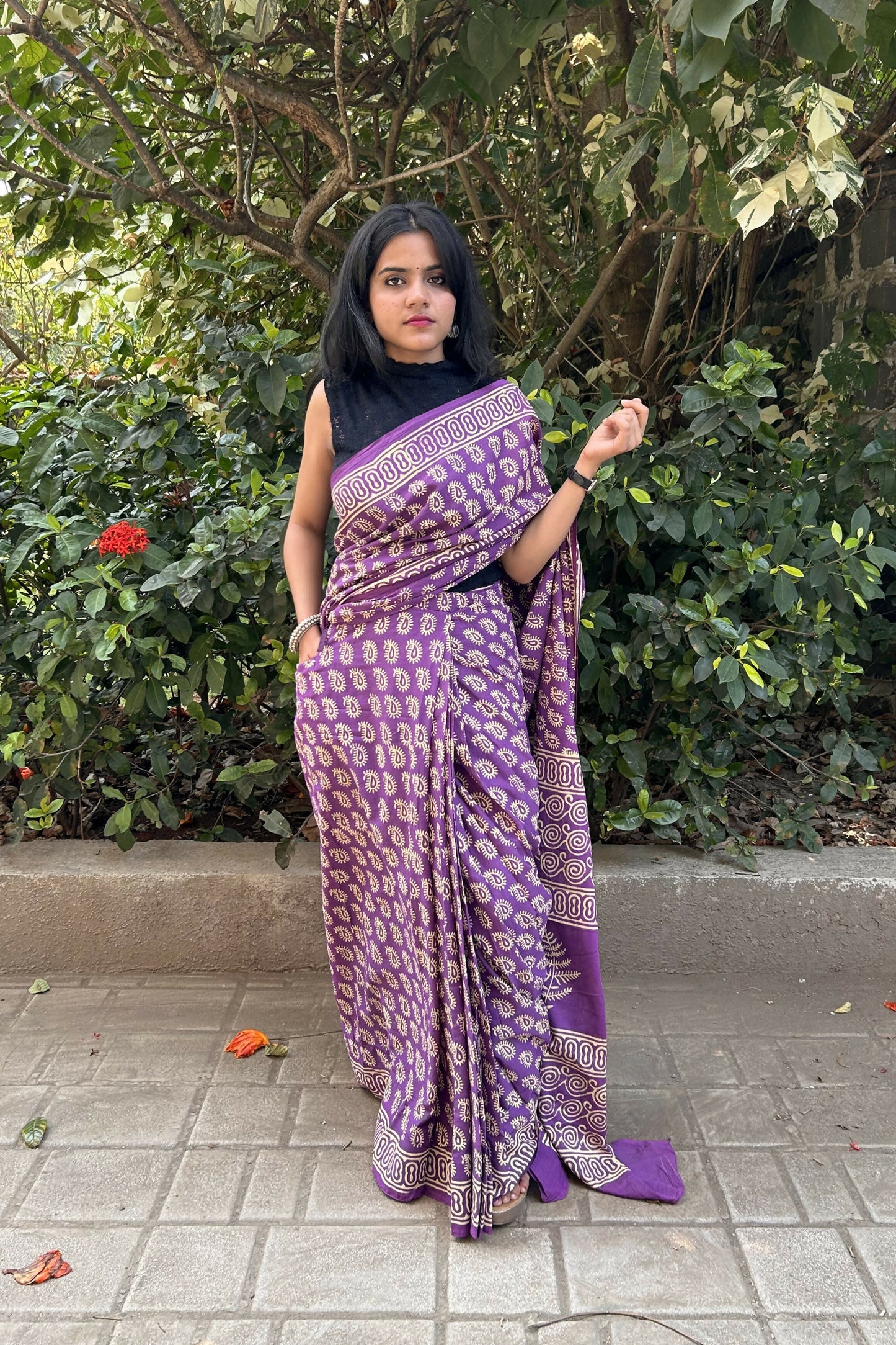 Kavya Cotton Instantwear Pocket Saree