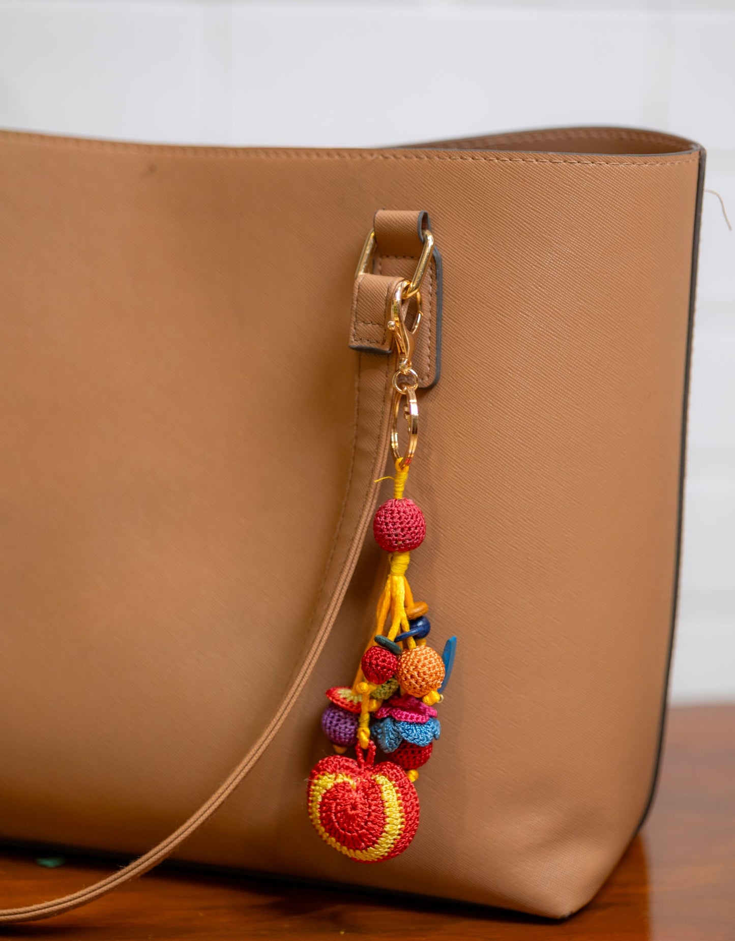 Boho Bag - Handcrafted Heart Charm