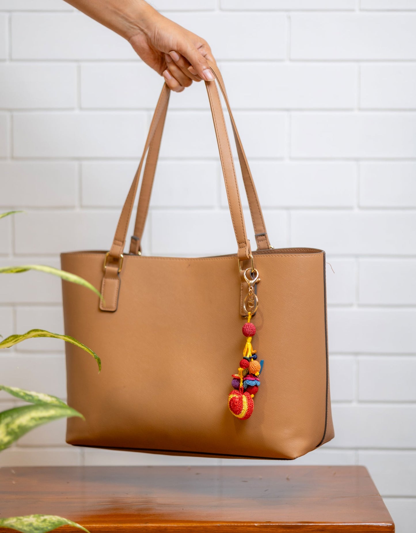Boho Bag - Handcrafted Heart Charm