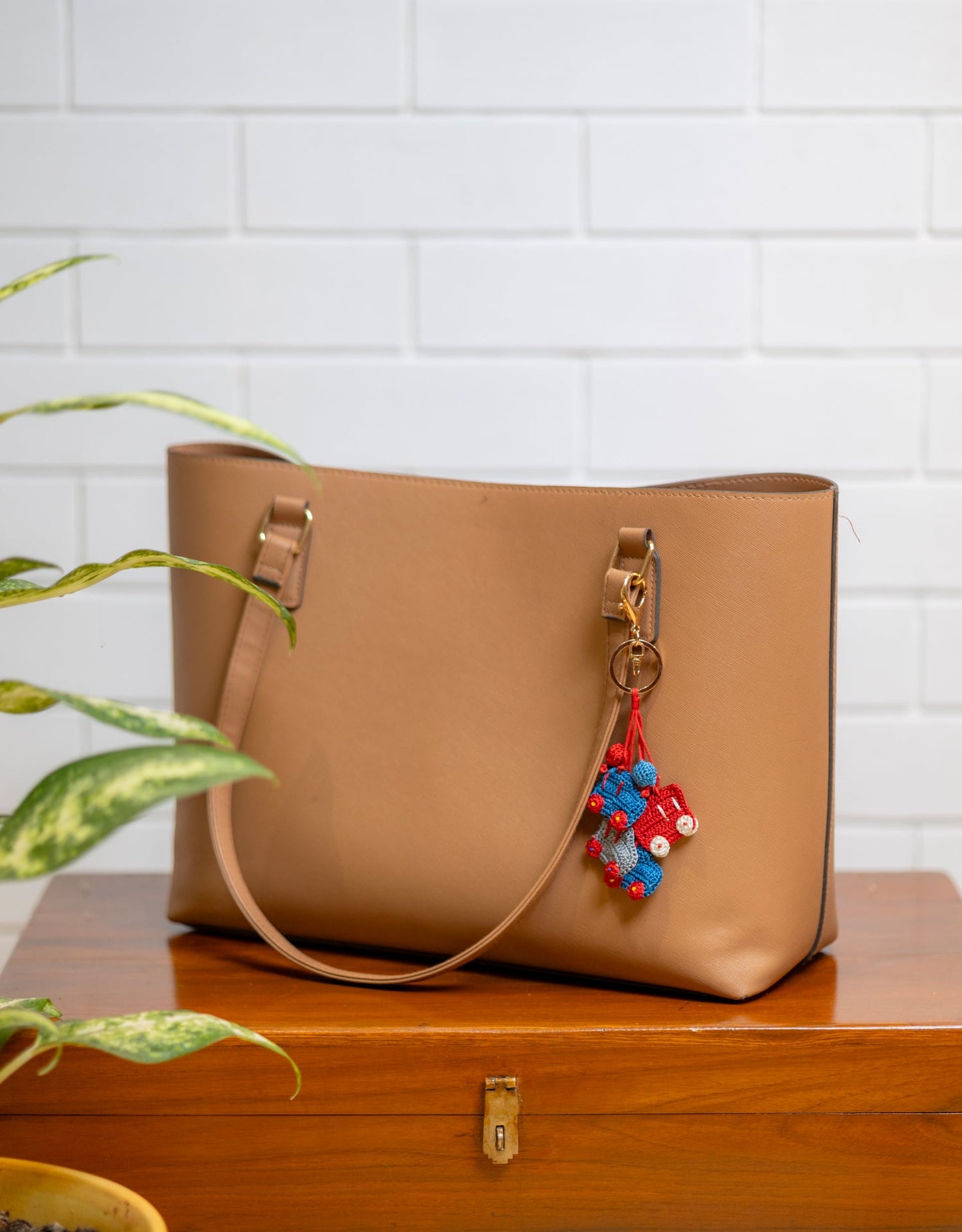 Boho Bag Charm - Handcrafted Motorcar