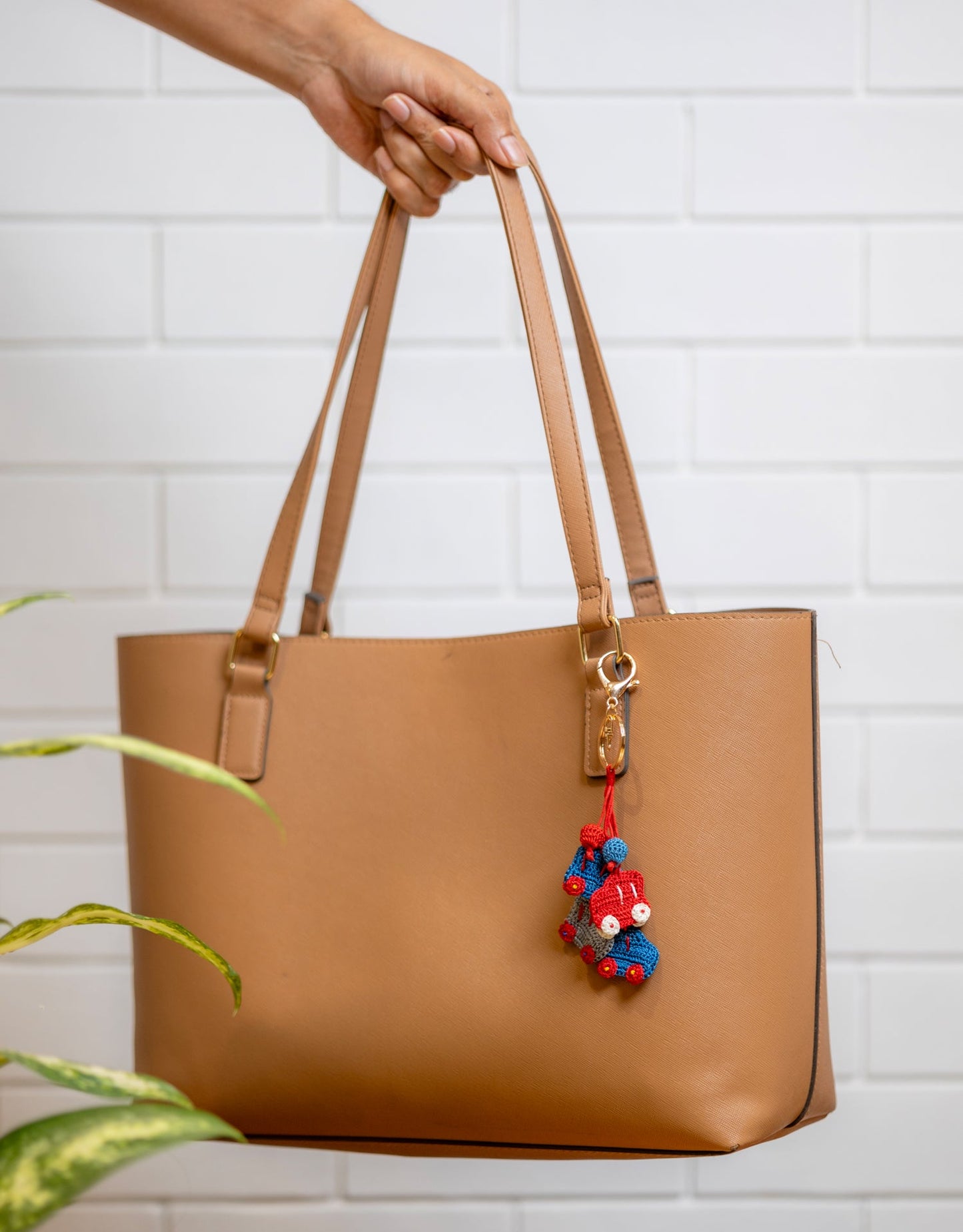 Boho Bag Charm - Handcrafted Motorcar