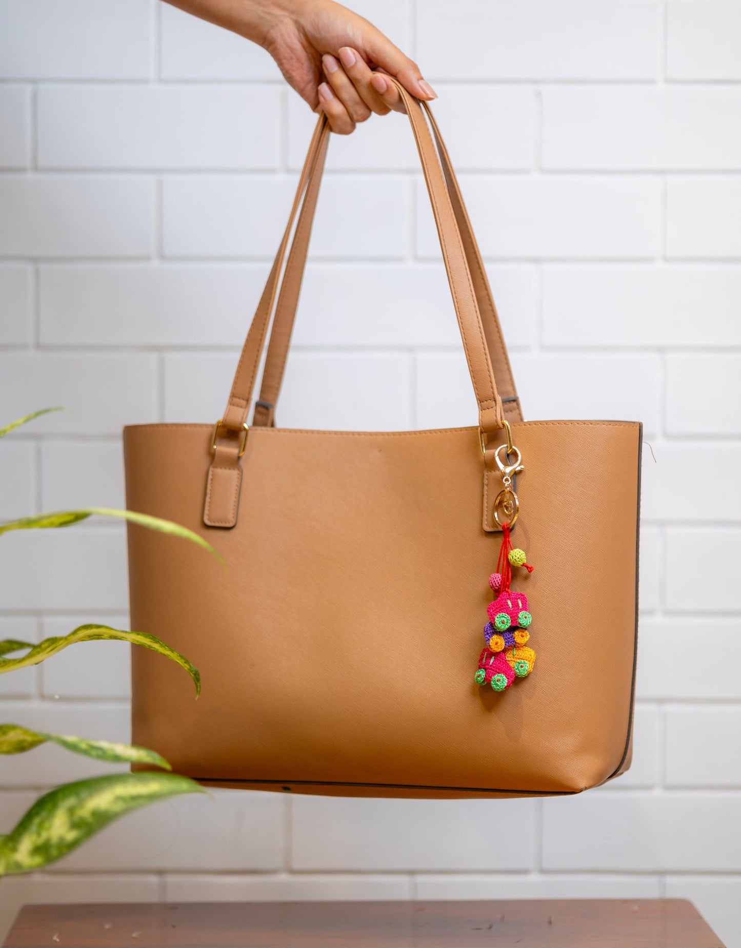 Boho Bag Charm - Handcrafted Motorcar