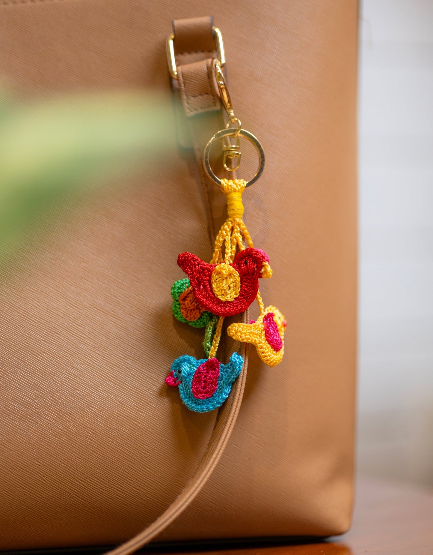 Boho Bag Charm Handcrafted - Chirpy Chidiya