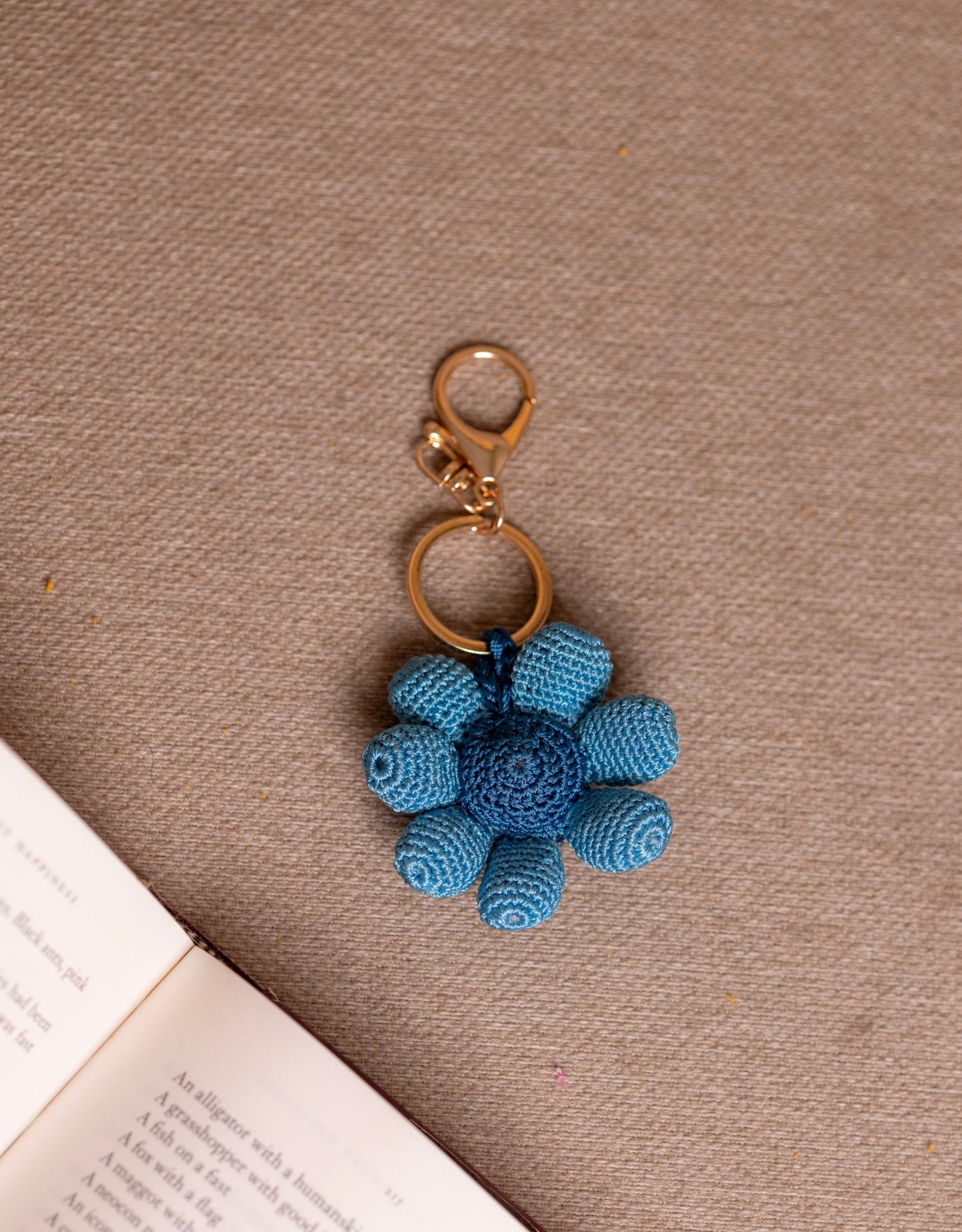 Boho Bag Charm - Neela Phool