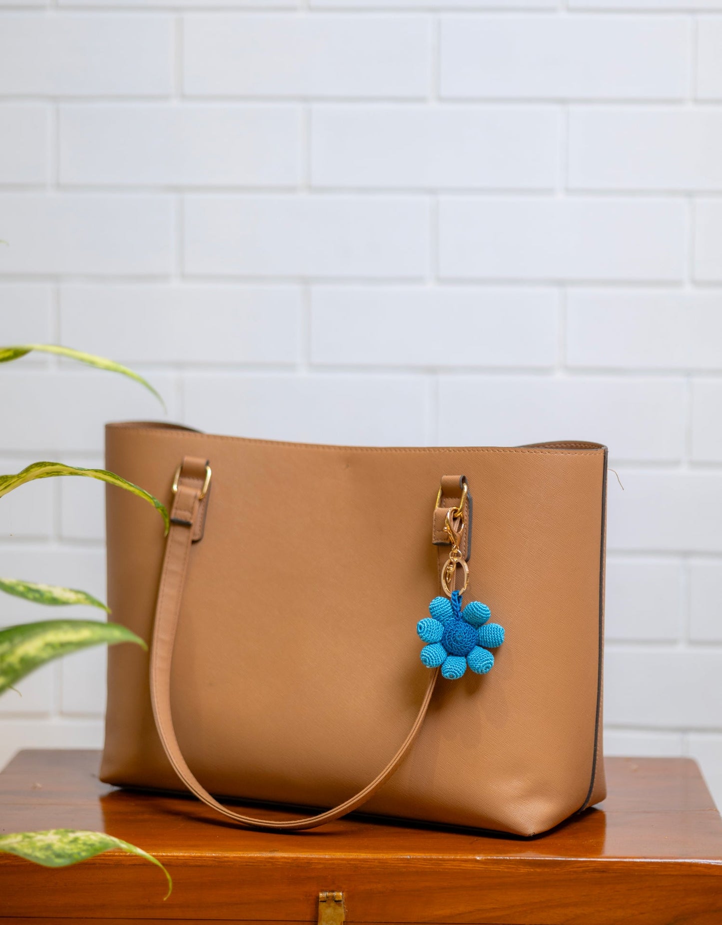 Boho Bag Charm - Neela Phool
