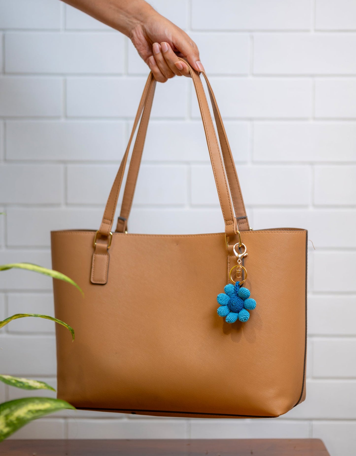 Boho Bag Charm - Neela Phool