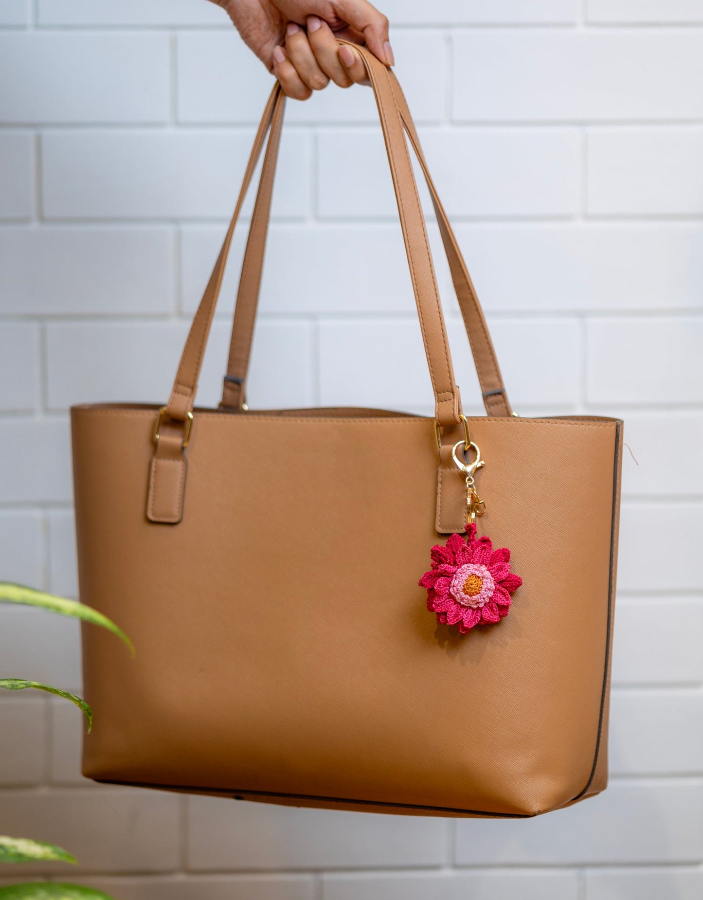 Boho Bag Charm - Gullabi Daisy