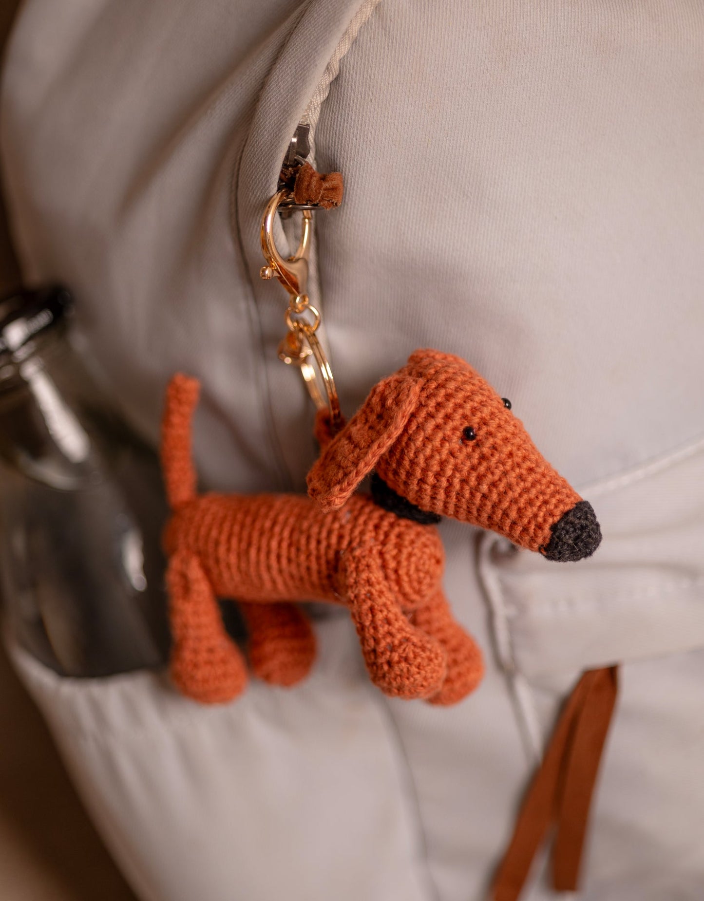 Boho Bag Charm - Khurafati Dachshund