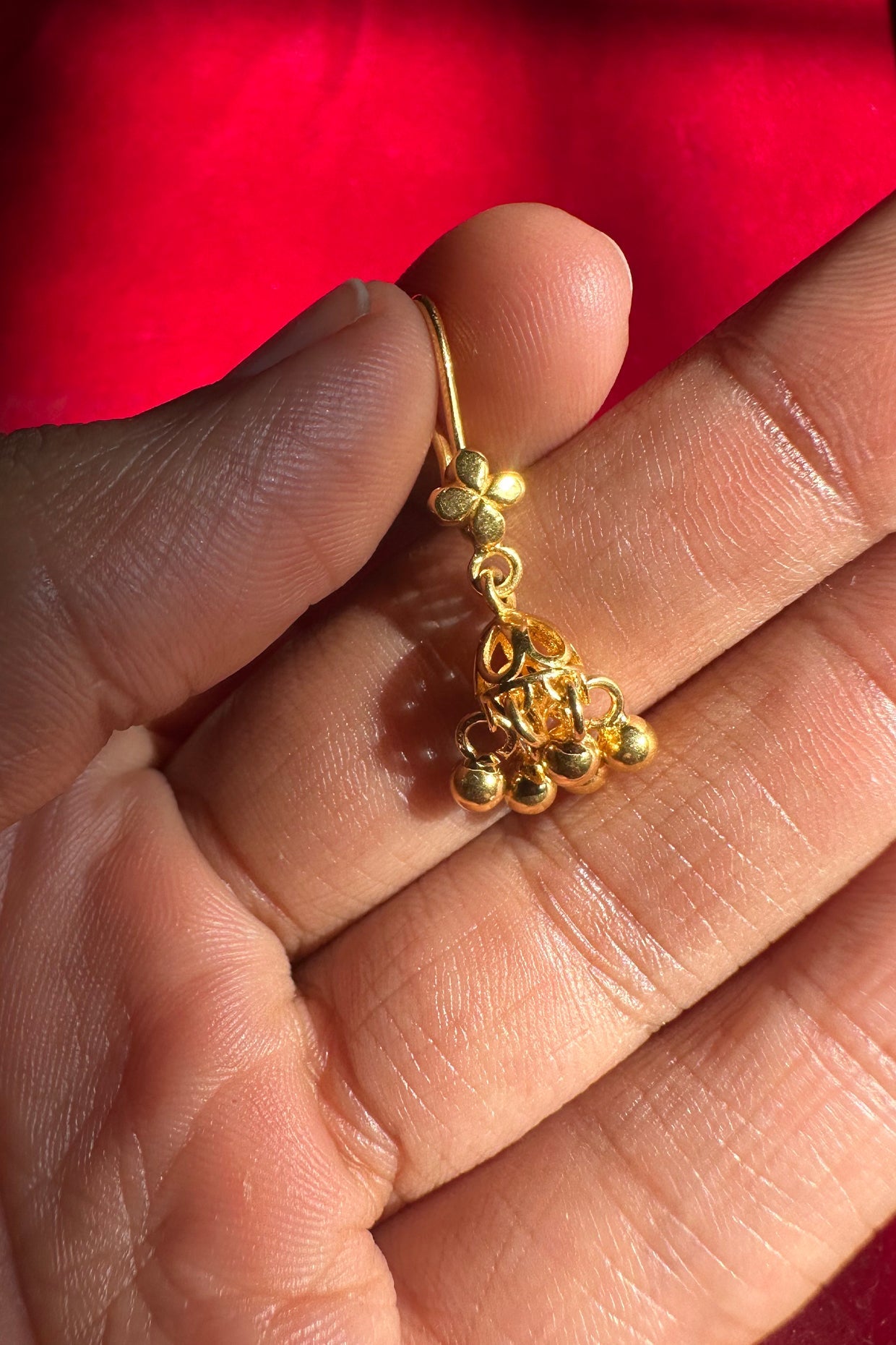 Kinkini Jhumki Earrings