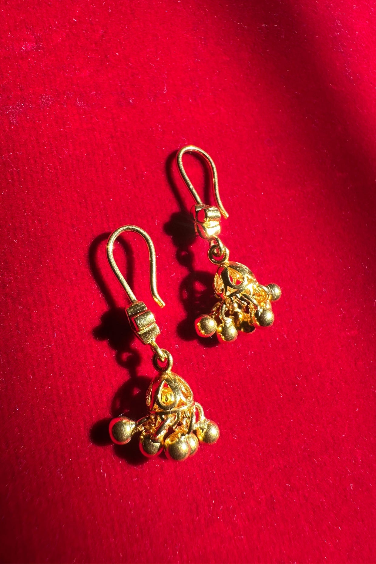 Kinkini Jhumki Earrings