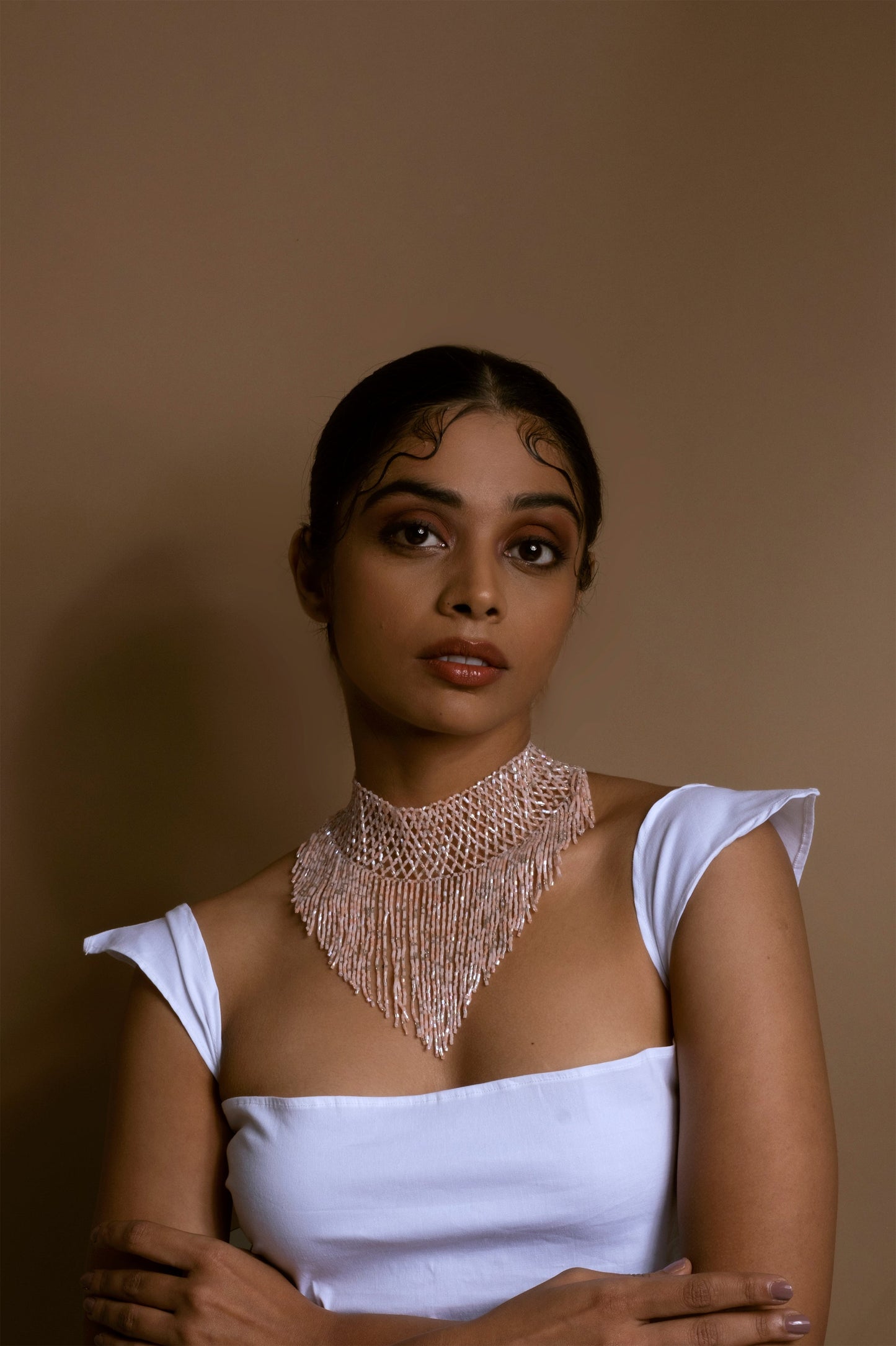 Maharani Beaded Choker Necklace