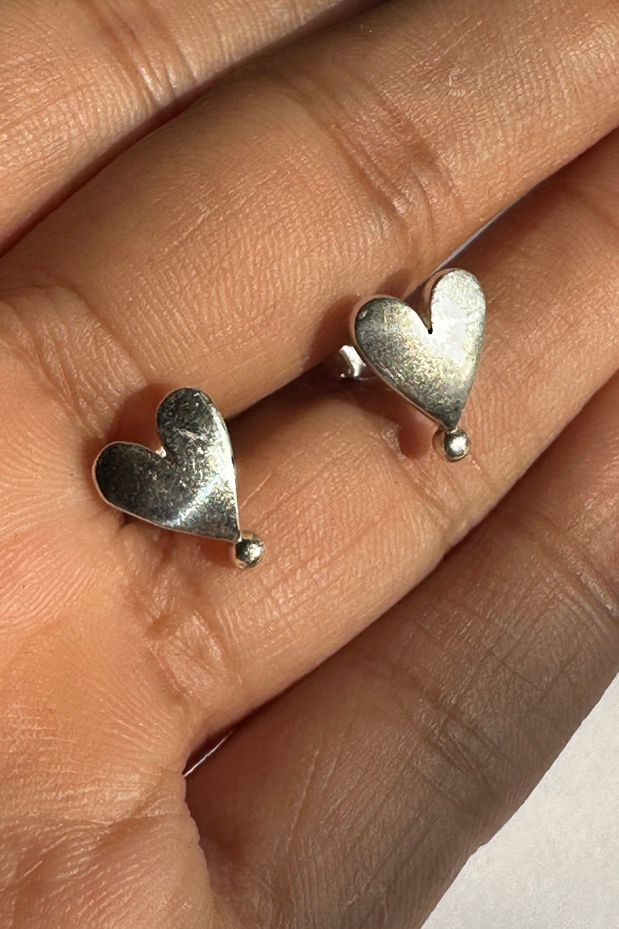 Mehboob Heart Studs