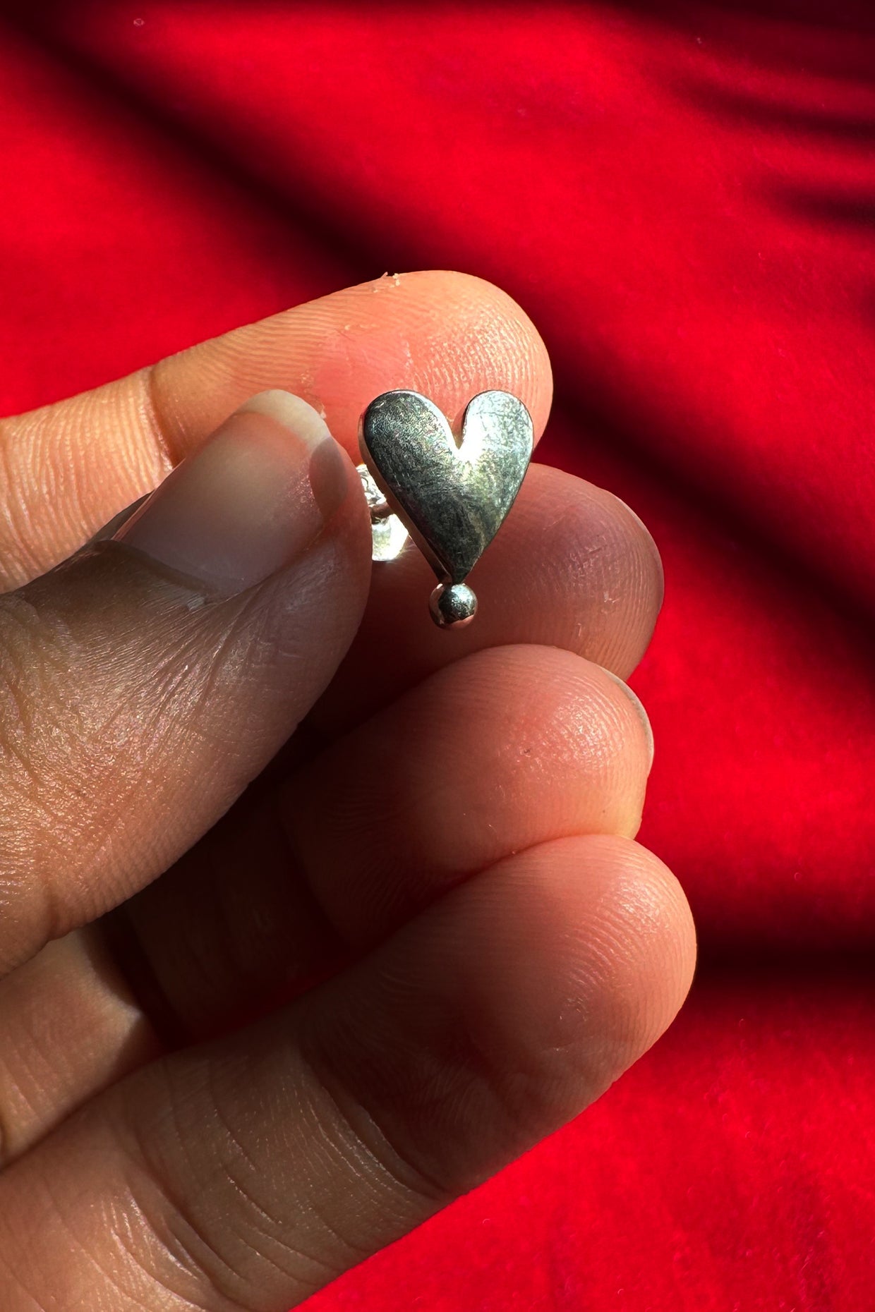 Mehboob Heart Studs
