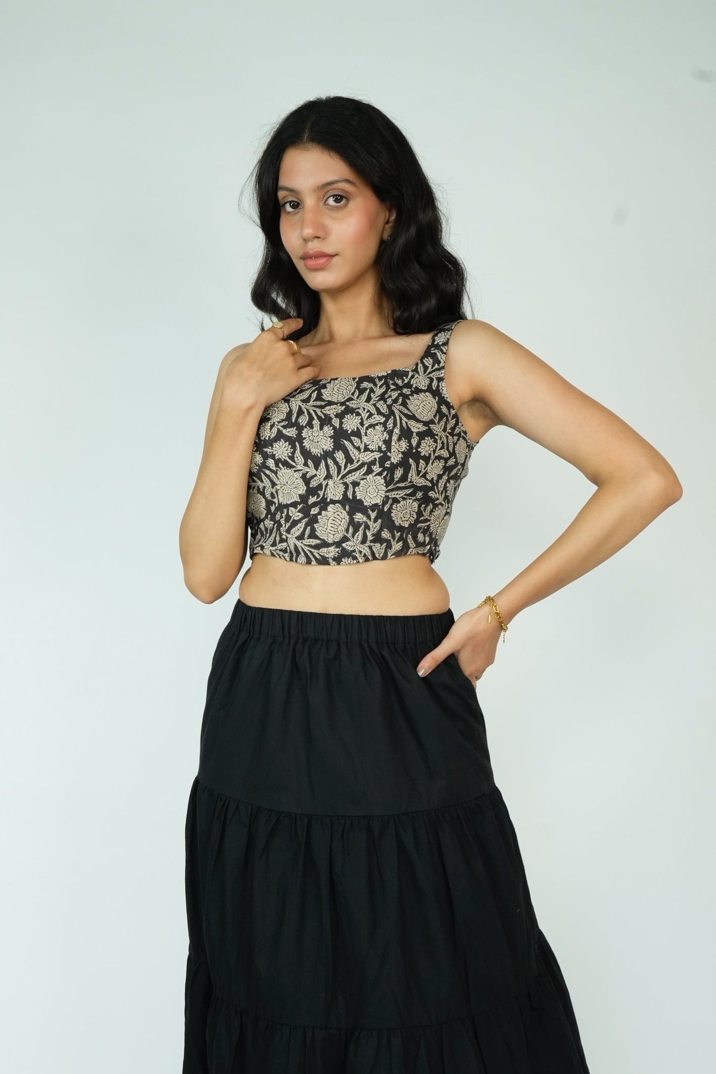 Cotton Corset Top