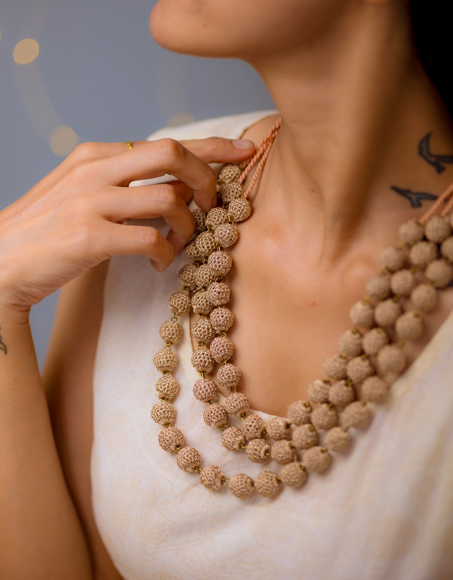 Aadya Hand-crochet Necklace