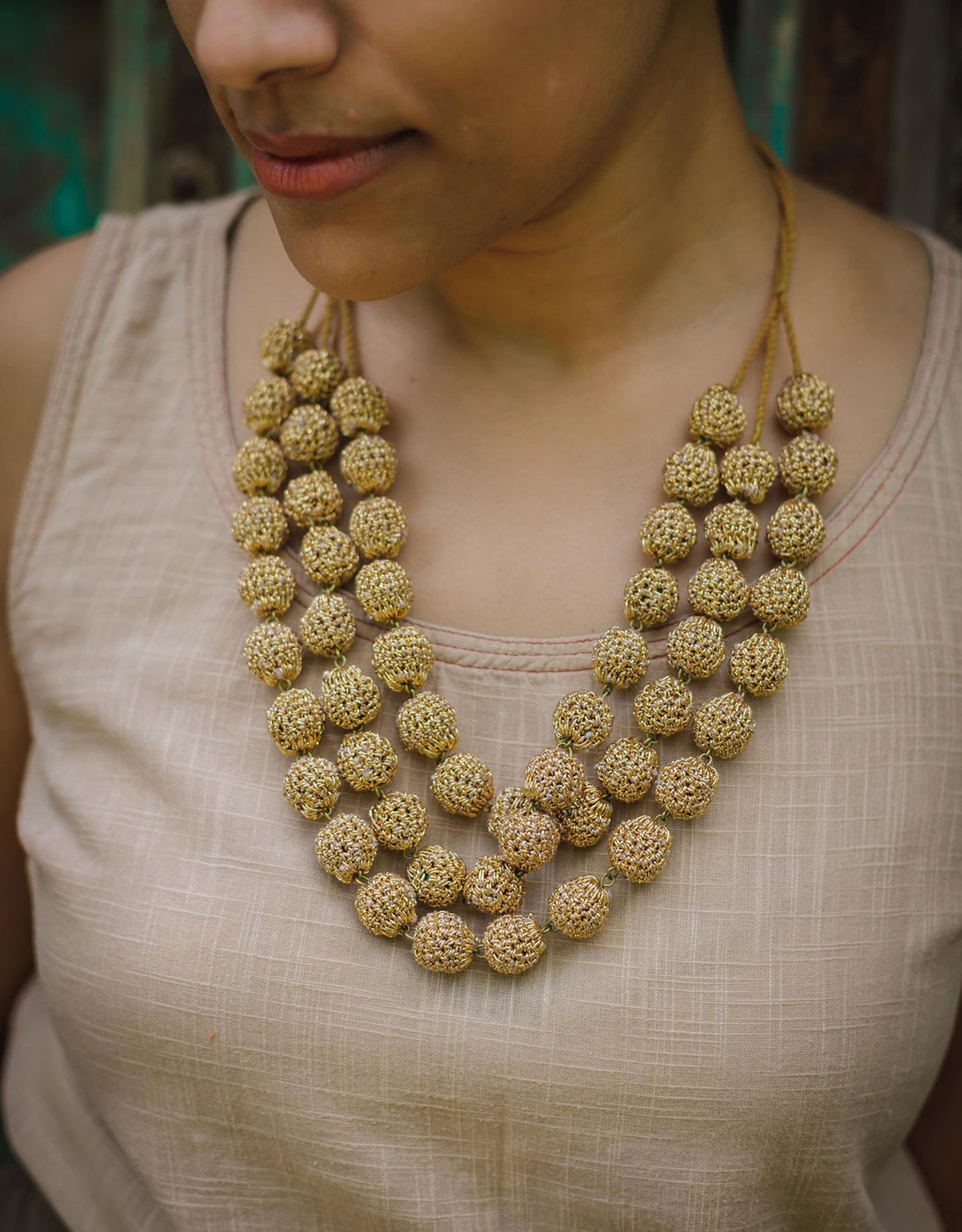 Aadya Hand-crochet Necklace