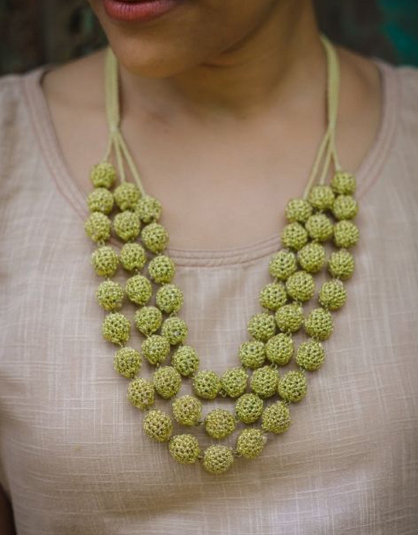 Aadya Hand-crochet Necklace