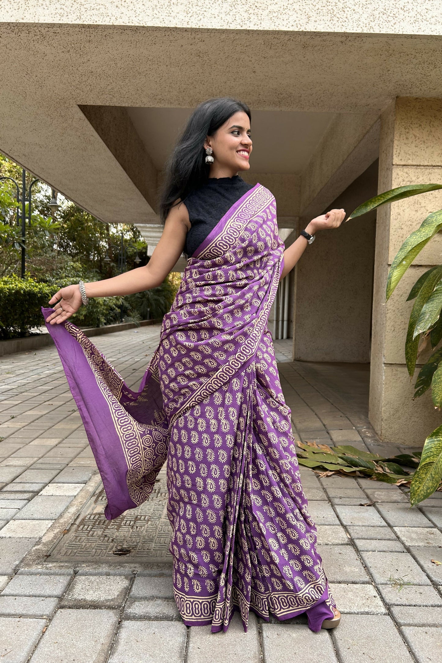 Kavya Cotton Instantwear Pocket Saree