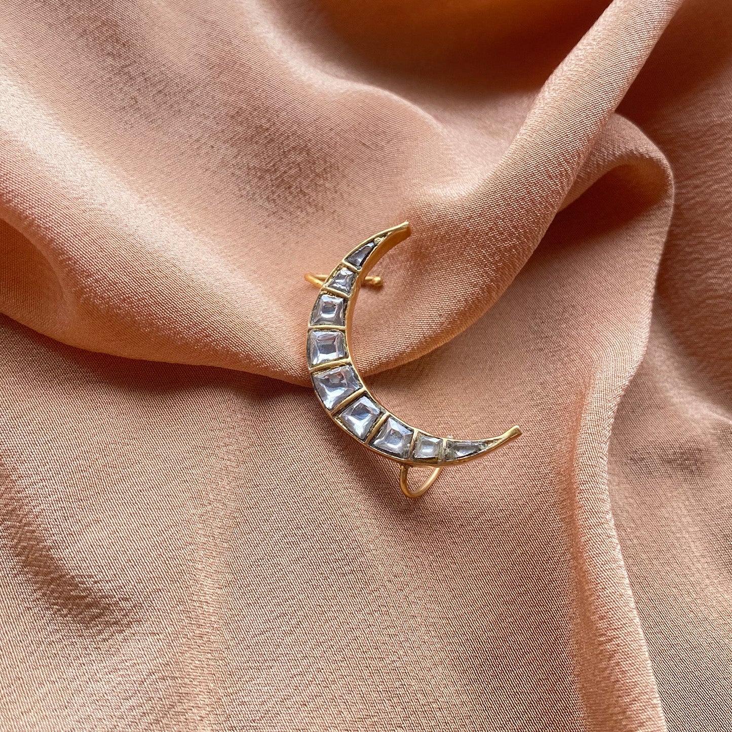 Chaand Polki Earcuff