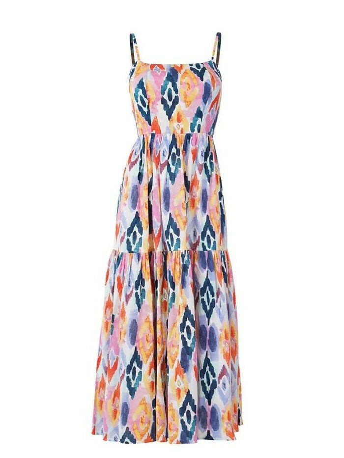 Ikkat Anny Printed Dress