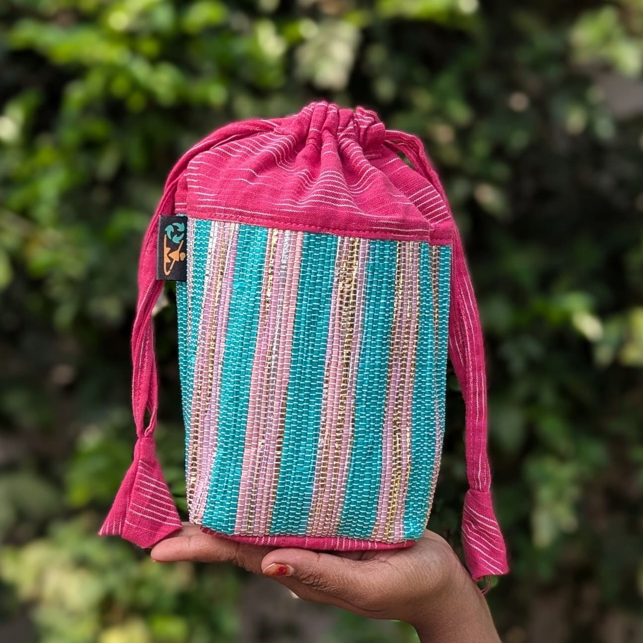 Upcycled Handwoven: Potli Bag