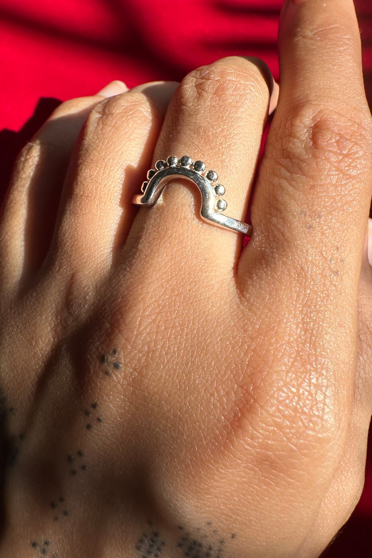 Surya Silver Ring