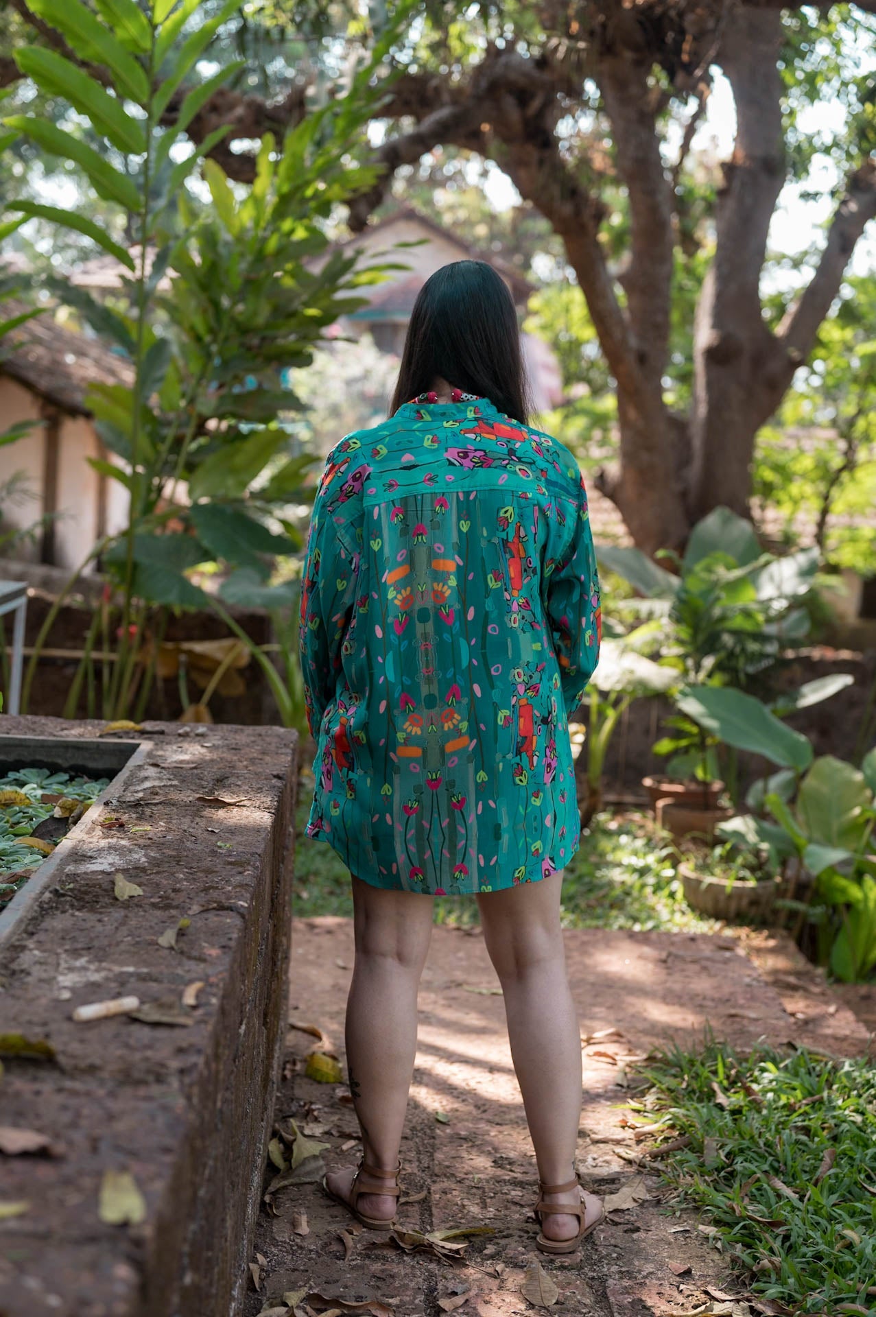 Seaside Story Oversized Shirt