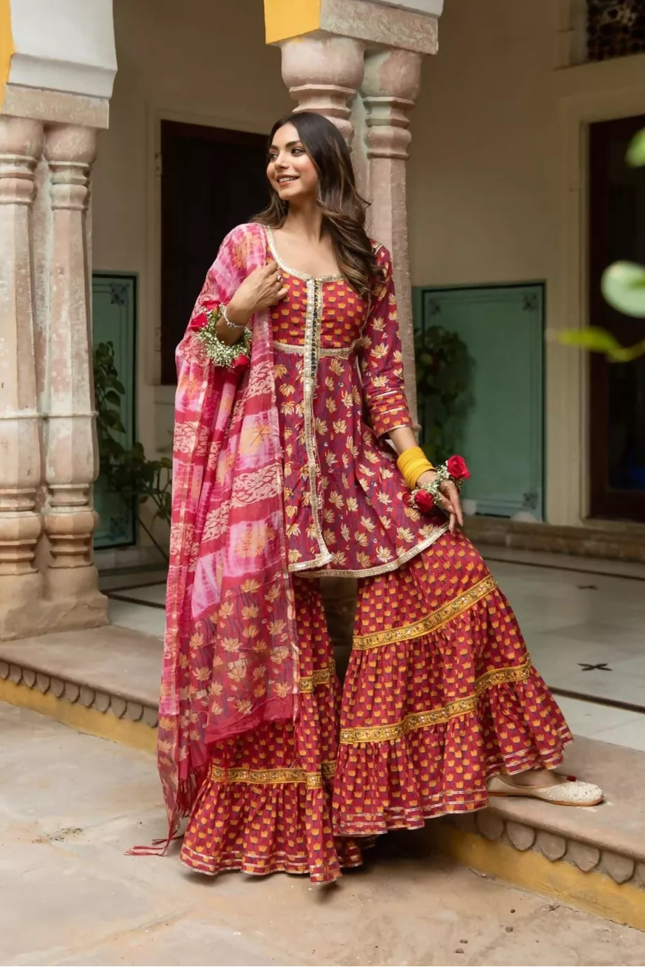 Jiya Sharara Set