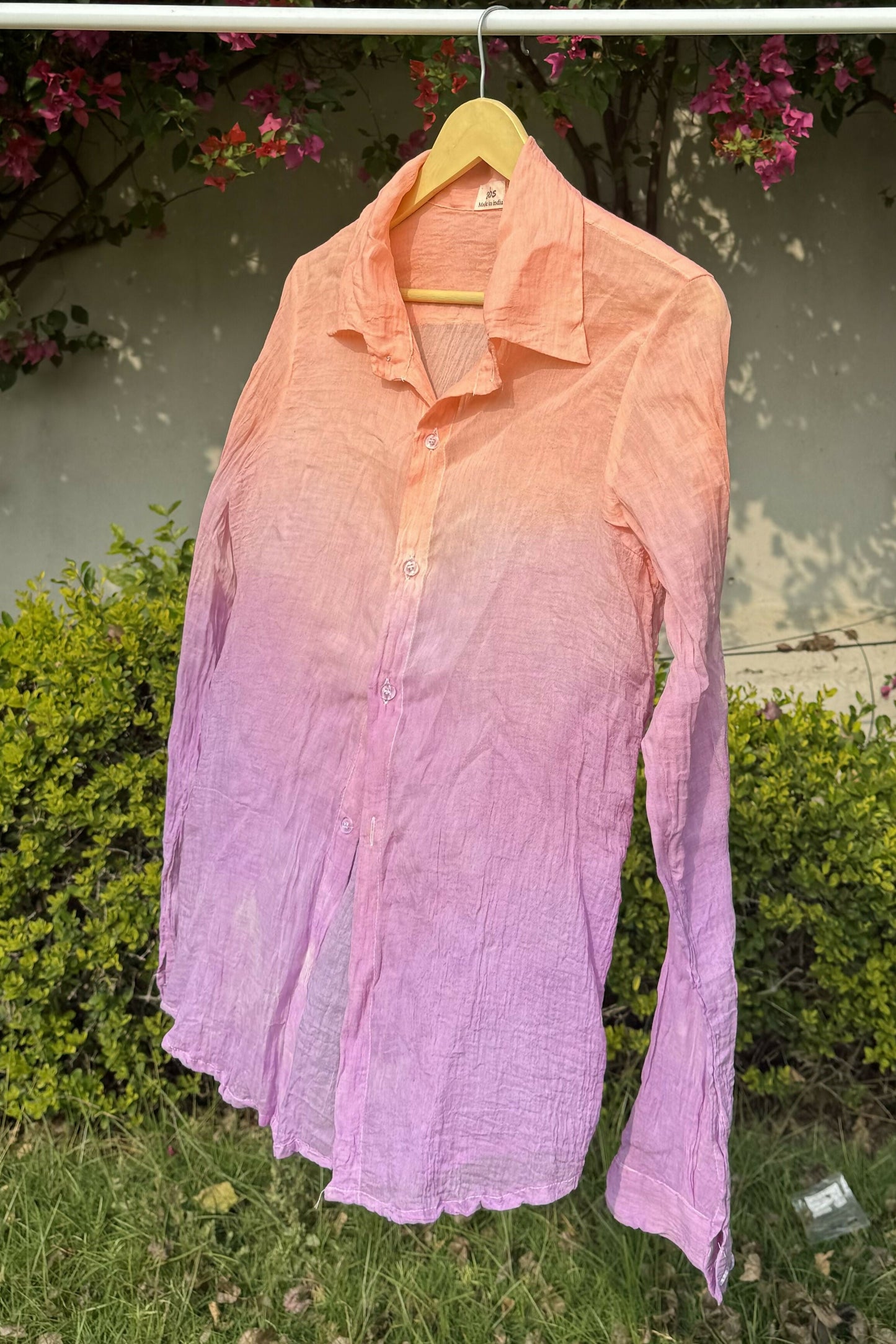 Ombre Two Tone Pastel Shirts