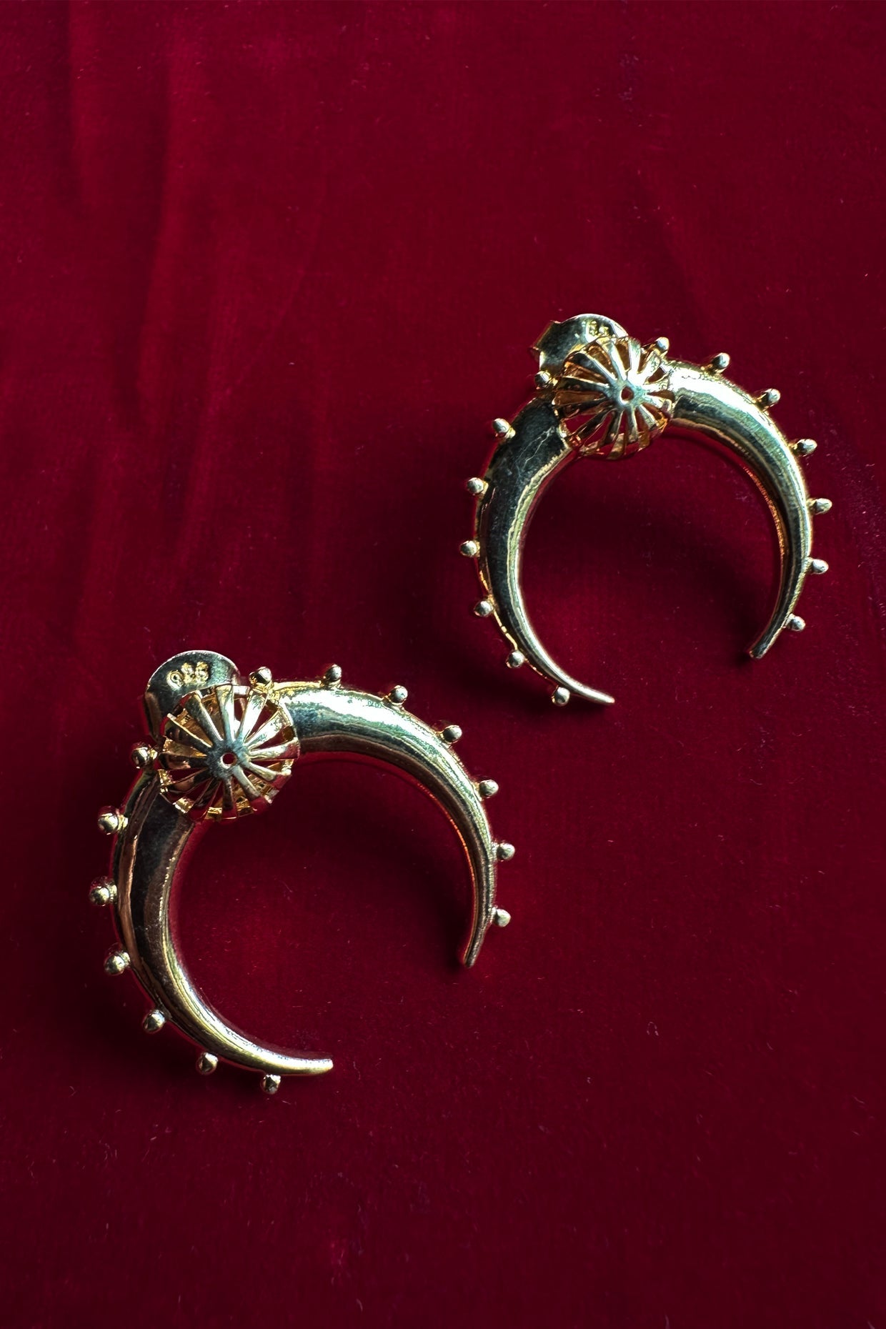 Yoddhaa Warrior Hoop Studs