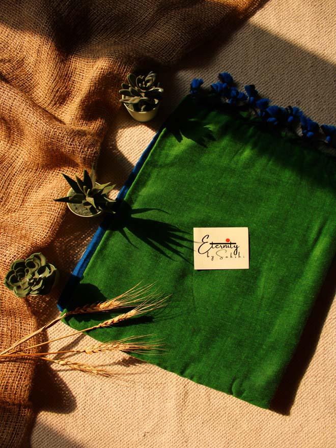 Emerald Office Cotton Saree