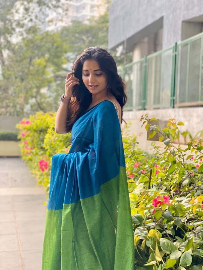 Emerald Office Cotton Saree