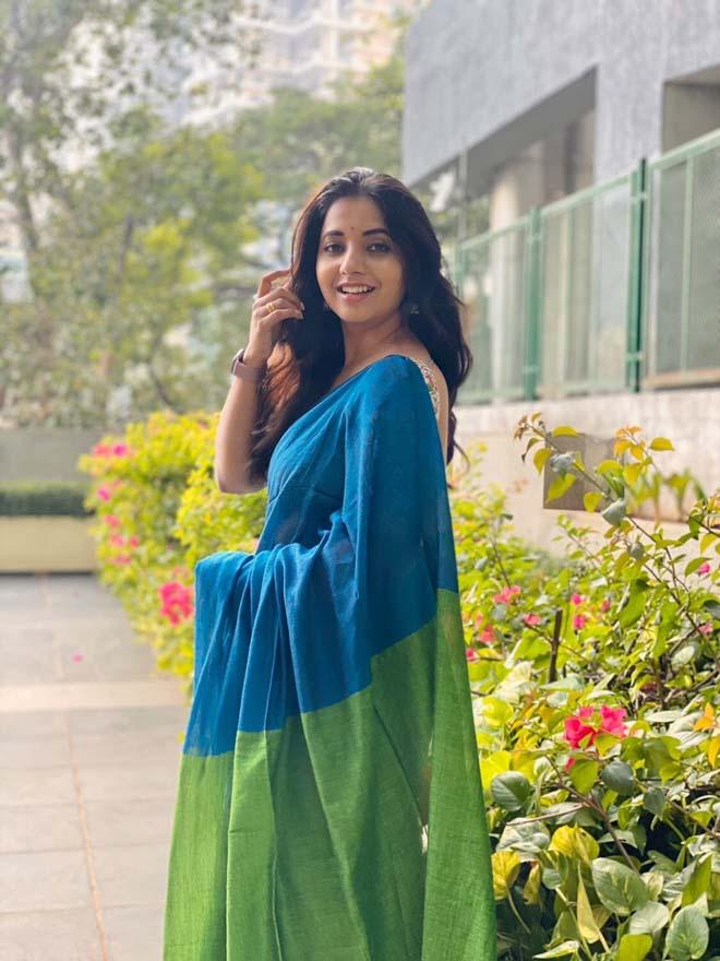 Emerald Office Cotton Saree