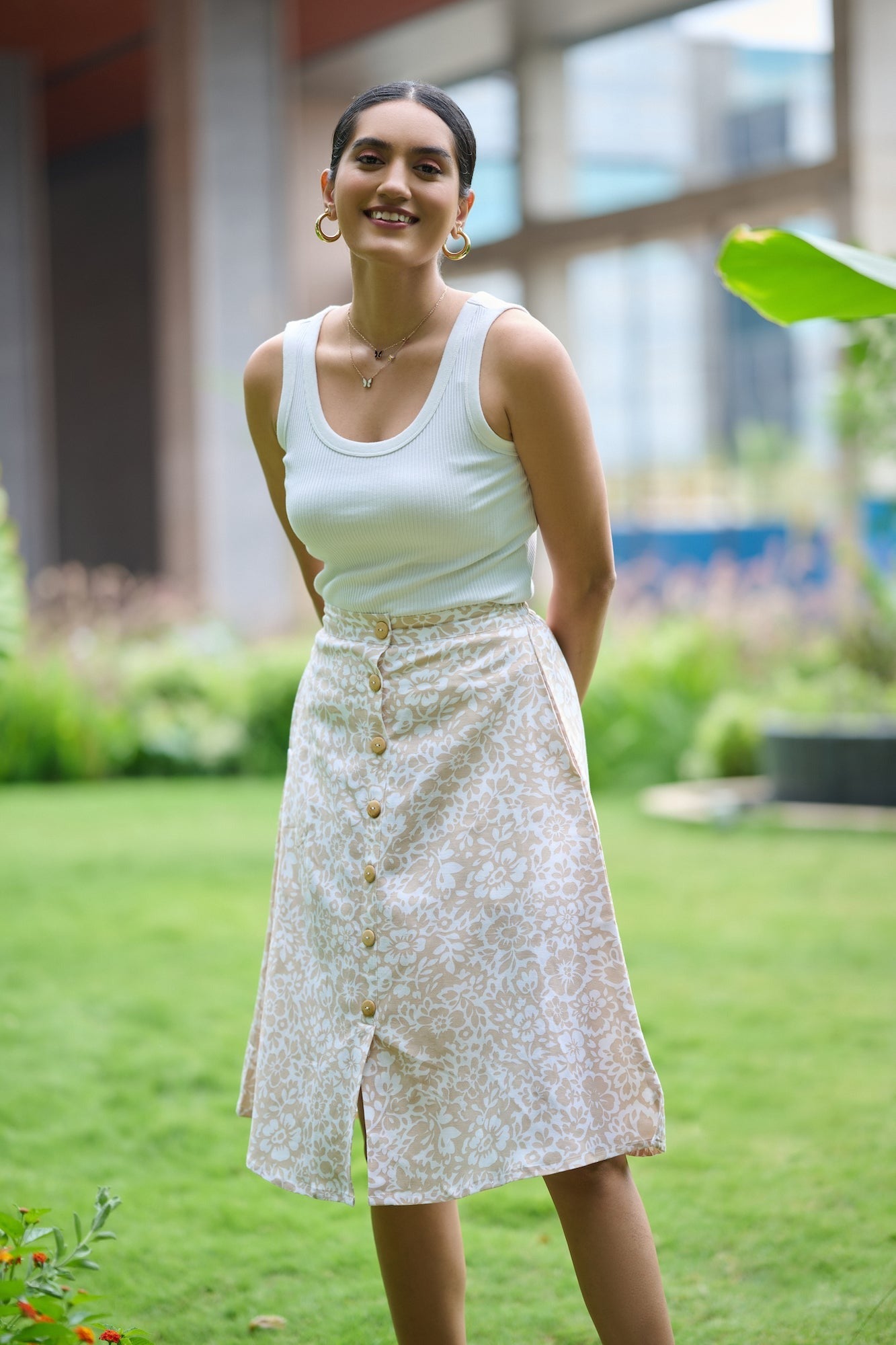 Buttercup Cotton Skirt