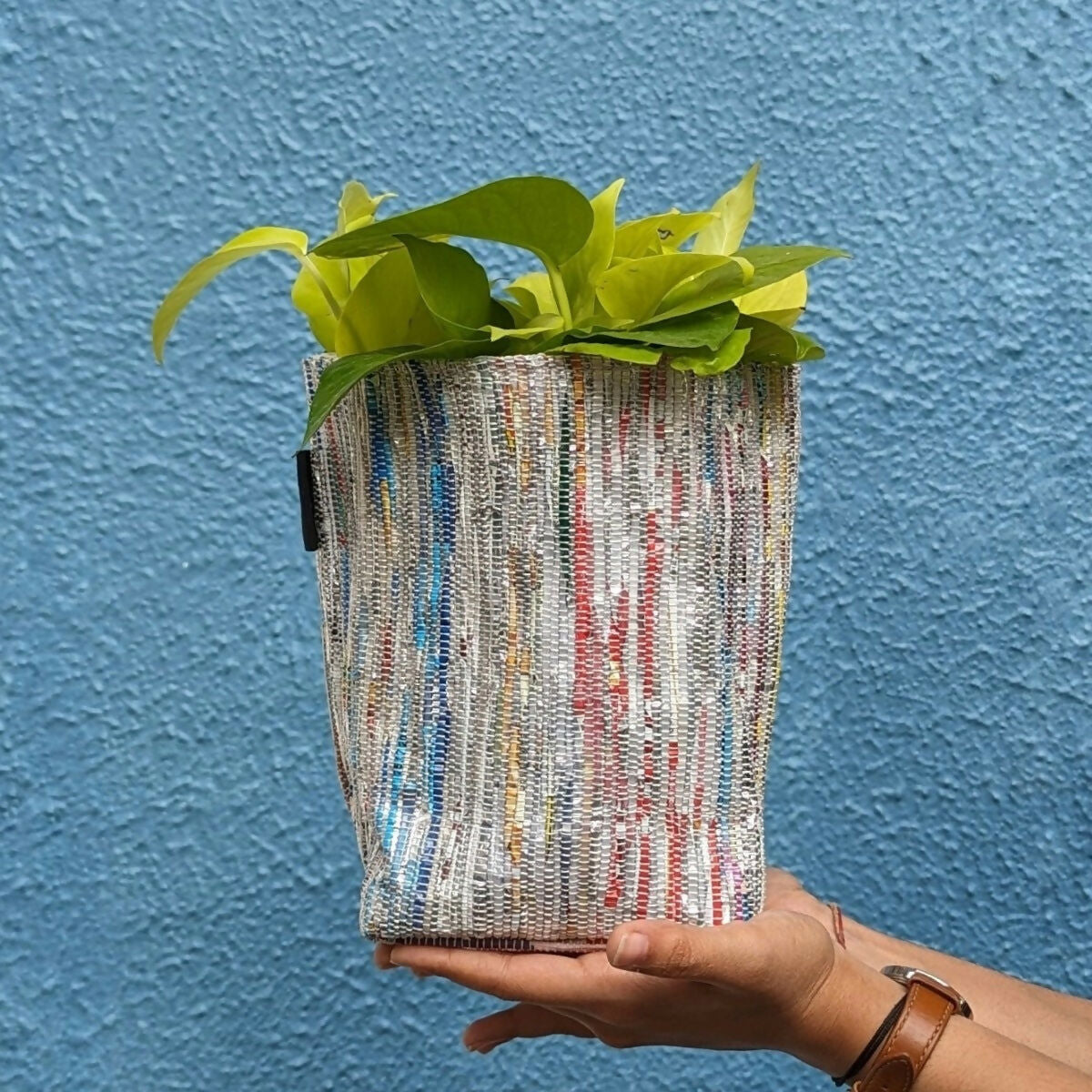 Upcycled Plastic: Grow Pot Cover Medium