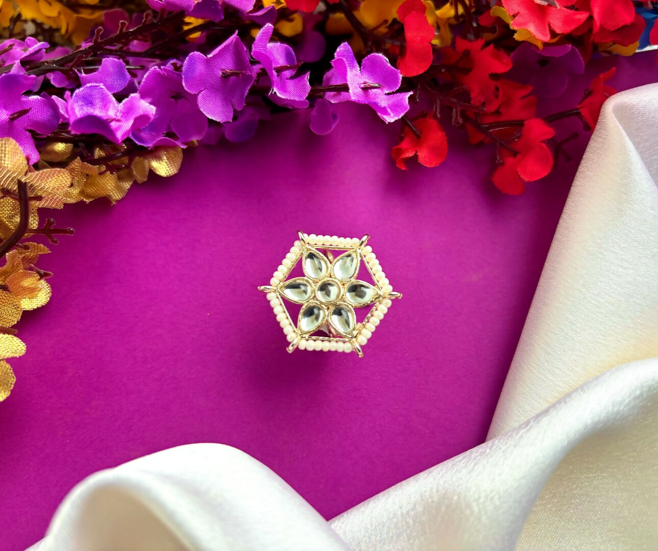 Satya Kundan Ring