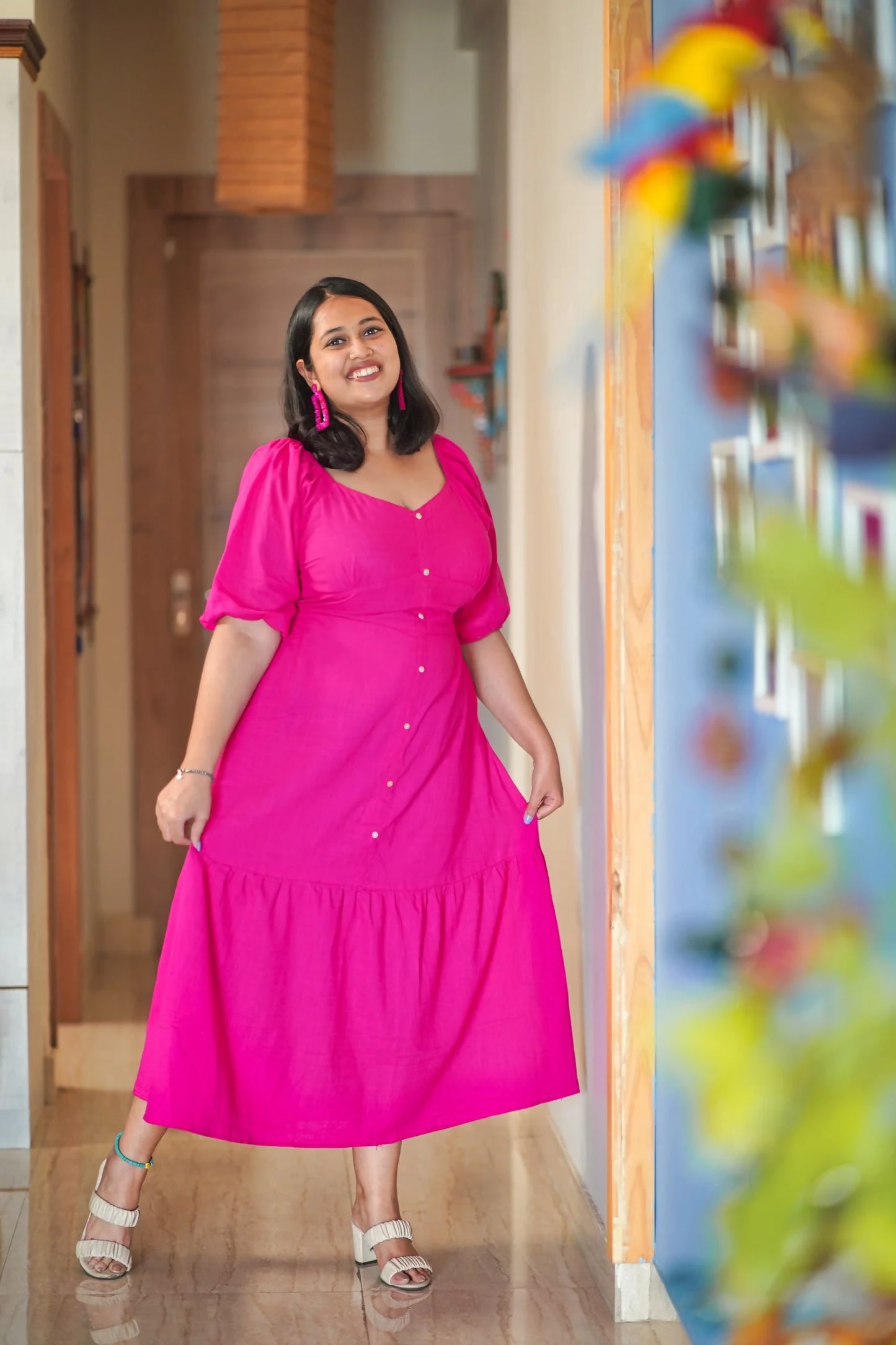 Pink-cotton-dress-1
