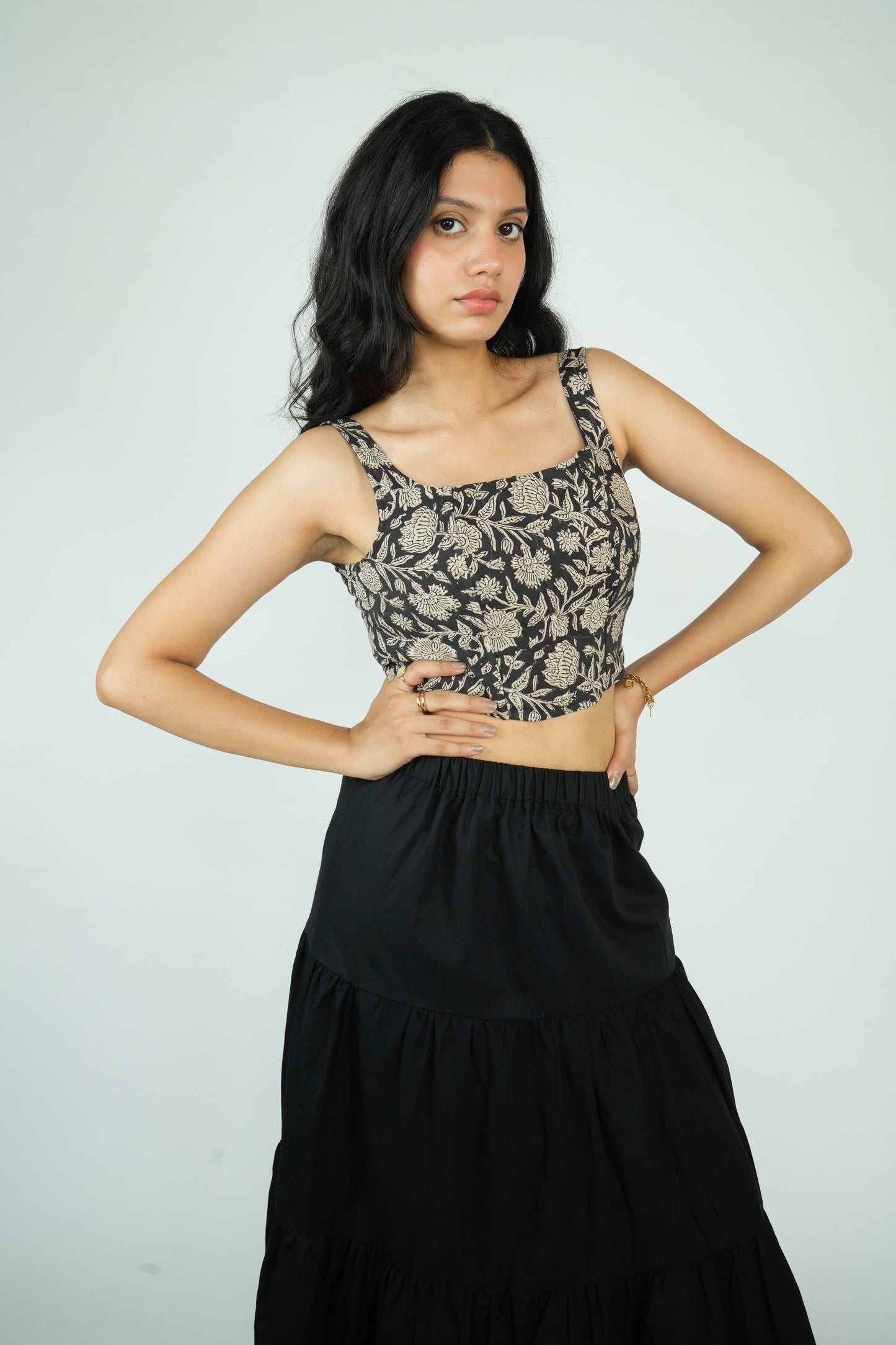 Cotton Corset Top