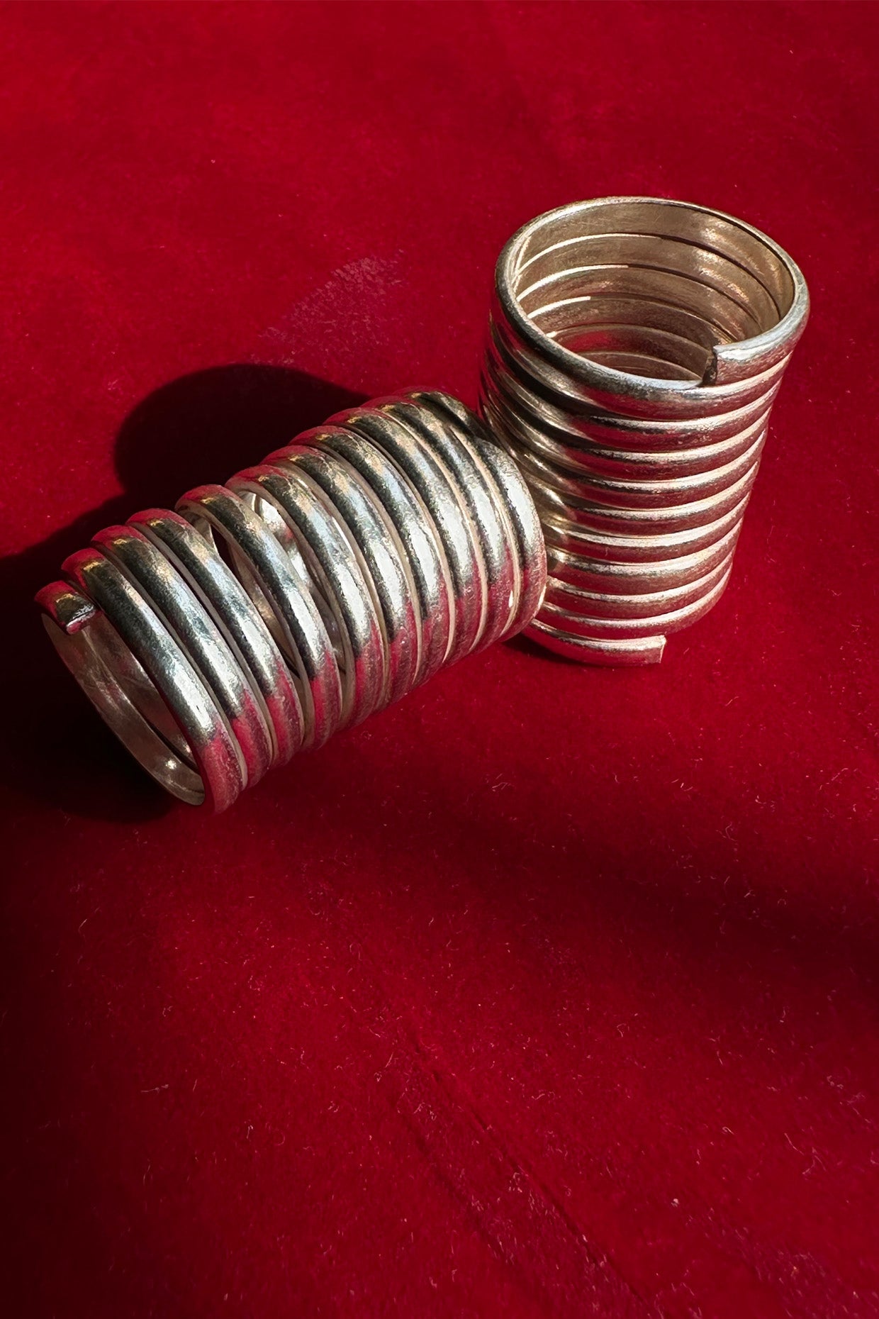 Silver Spiral Ring