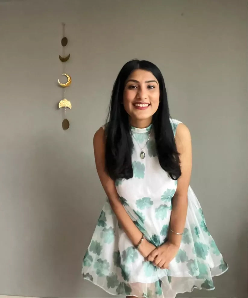 Emily In Paris Green Floral Dress